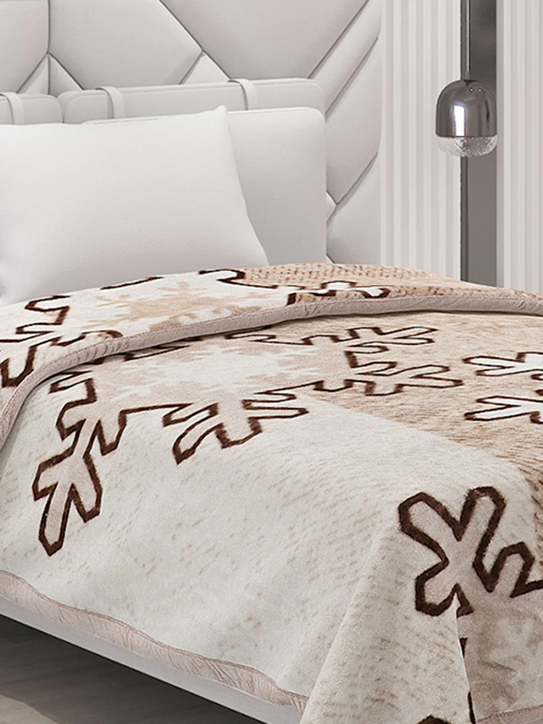 Printed Single Bed Blanket for Mild Winter -1 Ply - Image 4