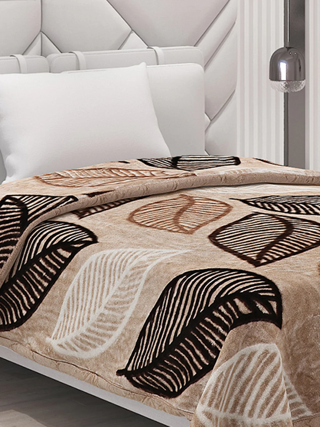 Printed Single Bed Blanket for Mild Winter -1 Ply - Image 4