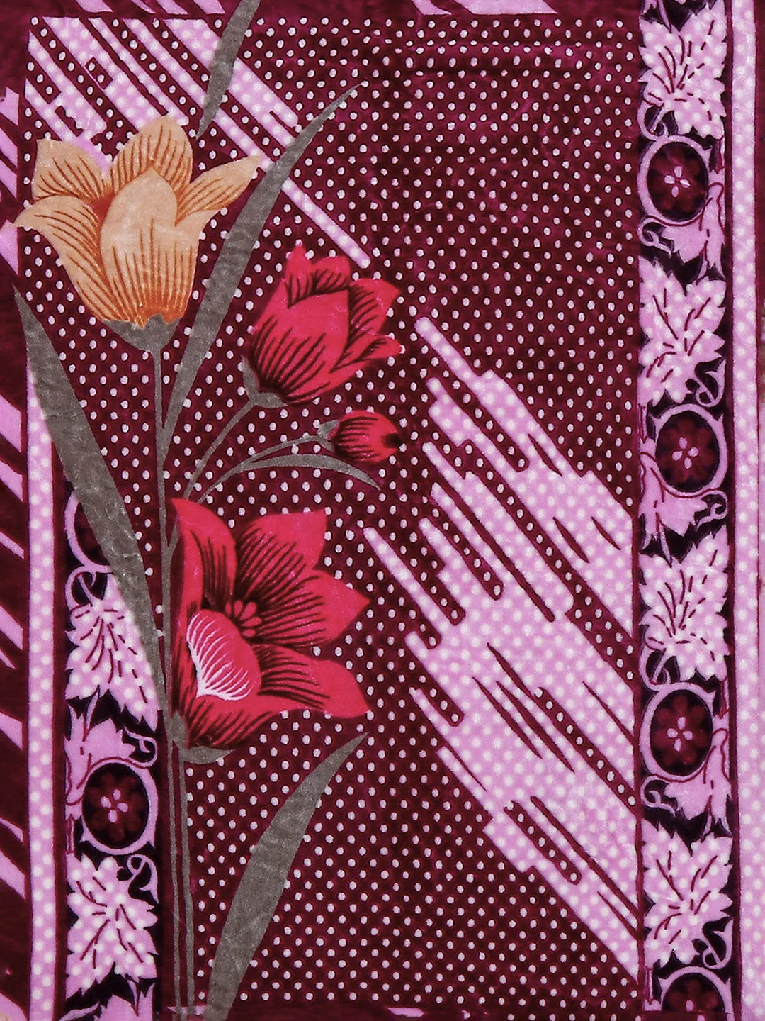 Printed Single Bed Blanket for Mild Winter -1 Ply - Image 6