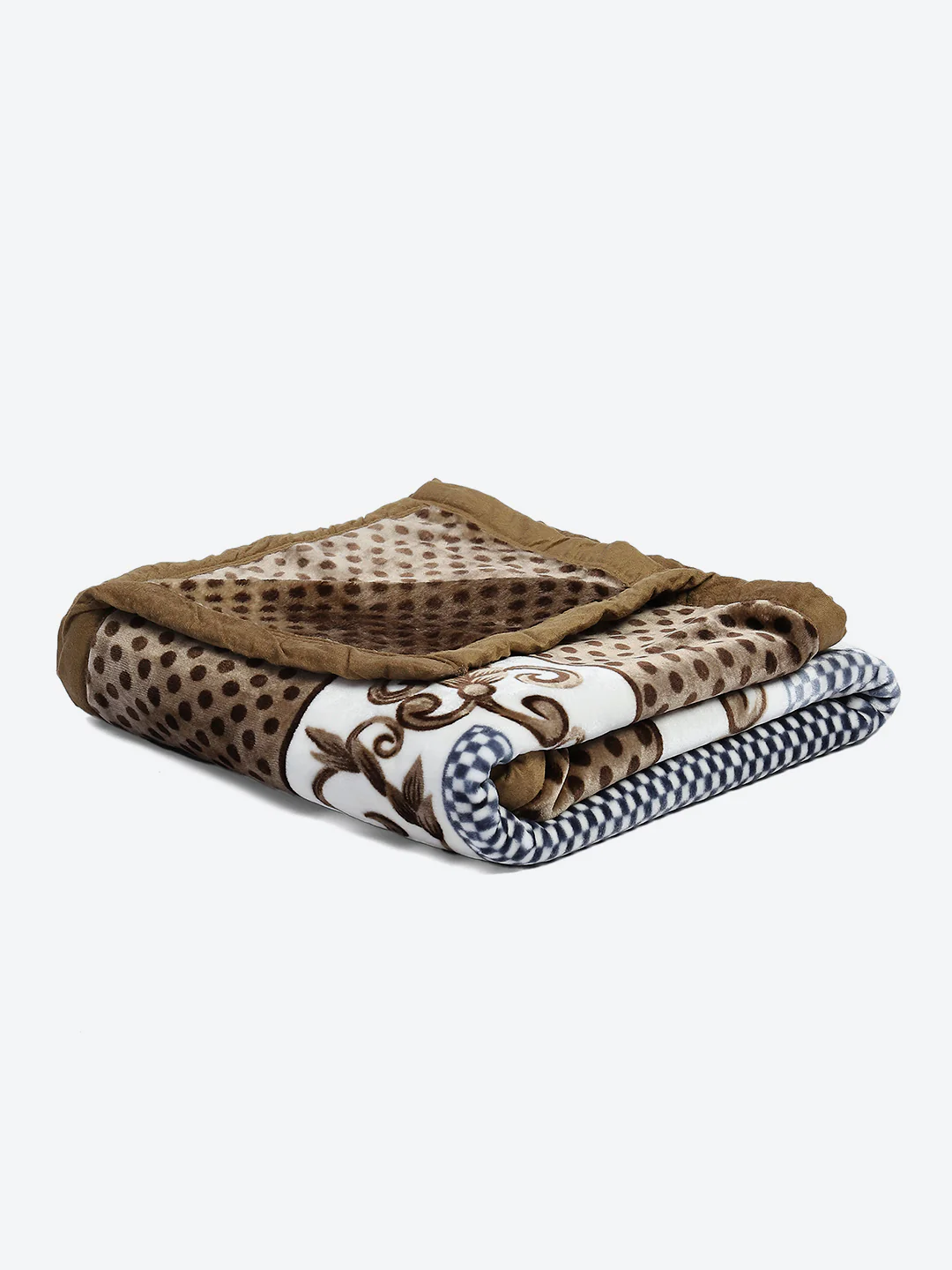 Printed Single Bed Blanket for Mild Winter -1 Ply - Image 5