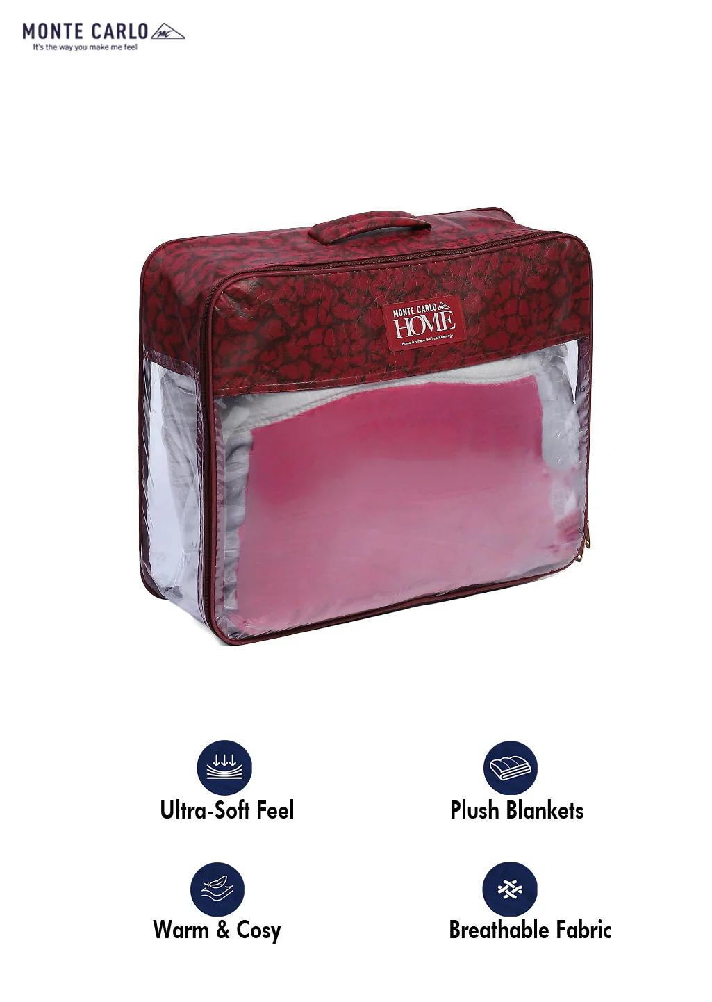 Printed Single Bed Blanket for Mild Winter -1 Ply - Image 8