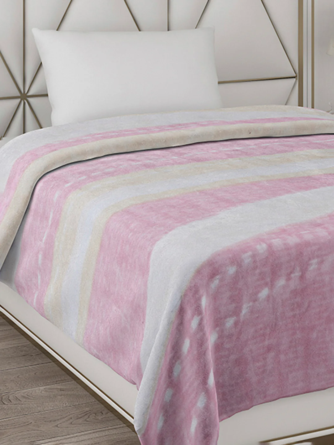 Printed Single Bed Blanket for Mild Winter -1 Ply - Image 4
