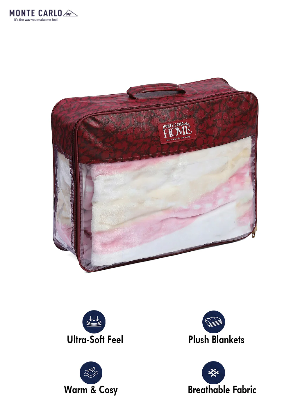 Printed Single Bed Blanket for Mild Winter -1 Ply - Image 8