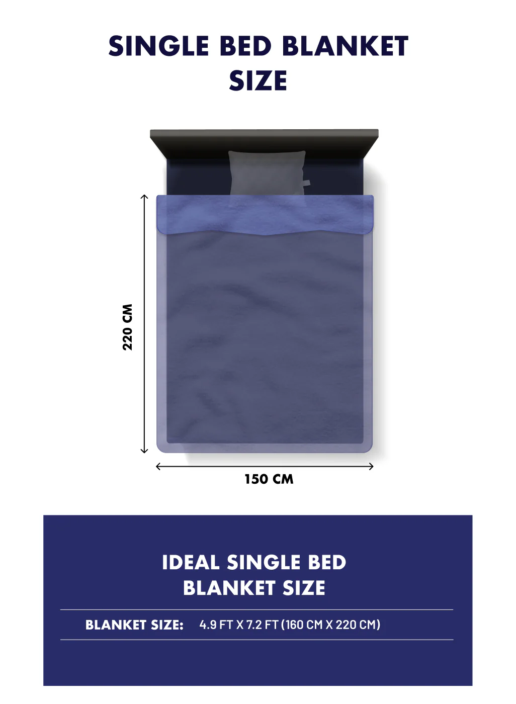 Printed Single Bed Blanket for Mild Winter -1 Ply - Image 9