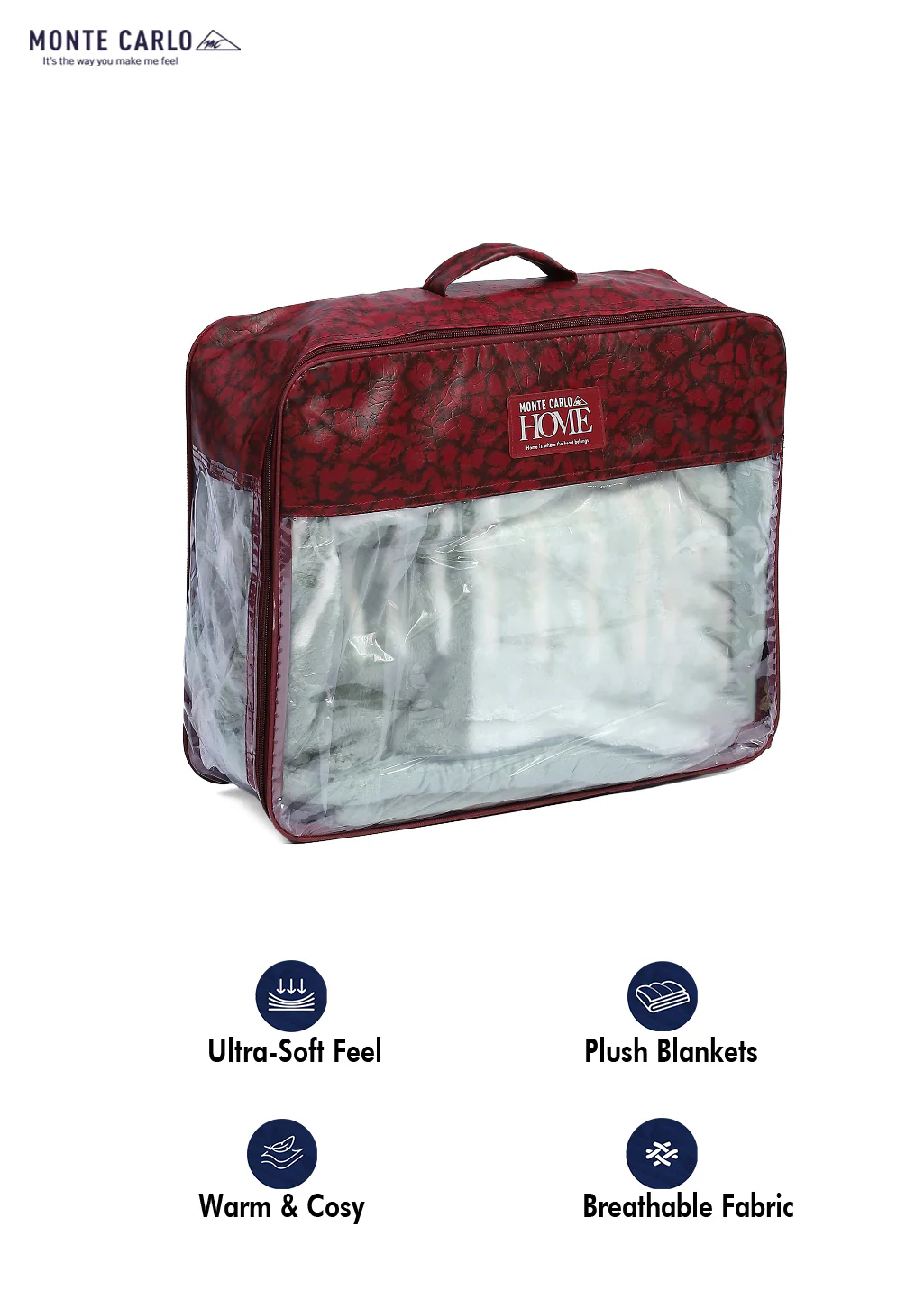 Printed Single Bed Blanket for Mild Winter -1 Ply - Image 8