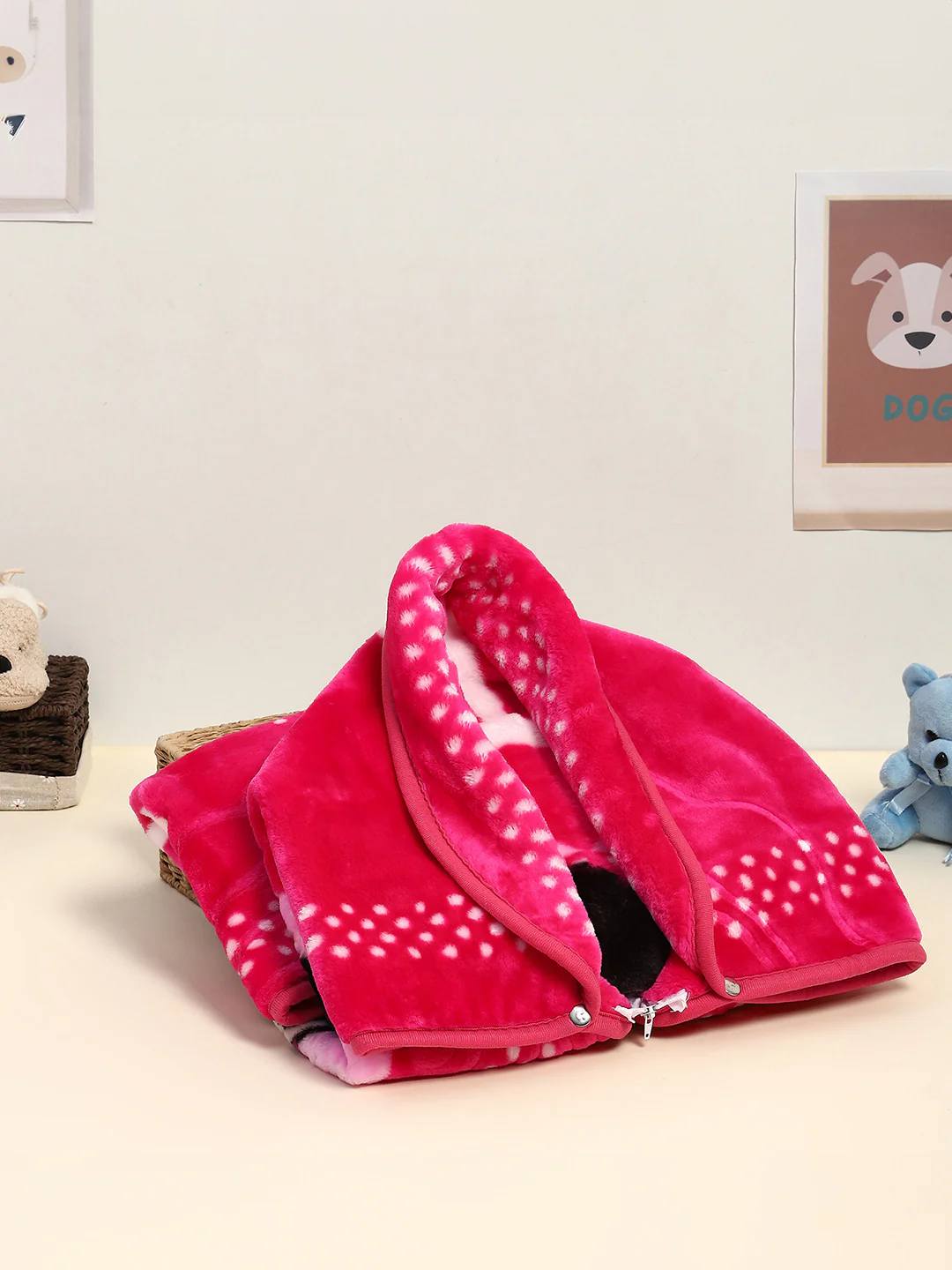 Printed Baby Blanket for Mild Winter -1 Ply - Image 2