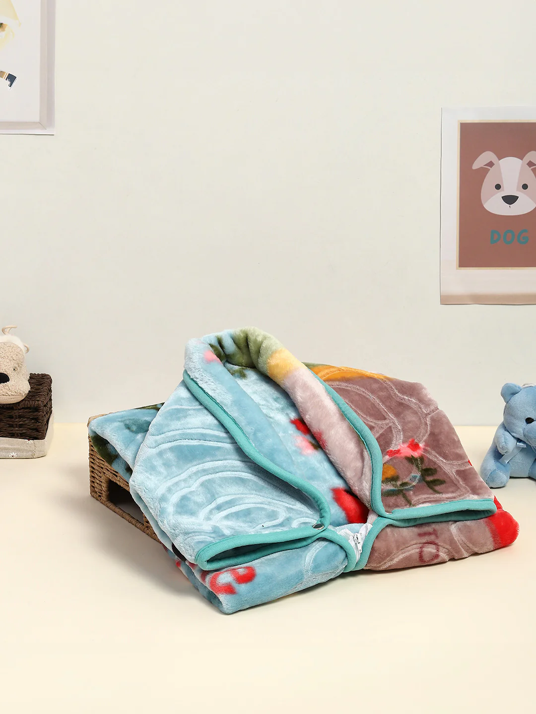 Printed Baby Blanket for Mild Winter -1 Ply - Image 2