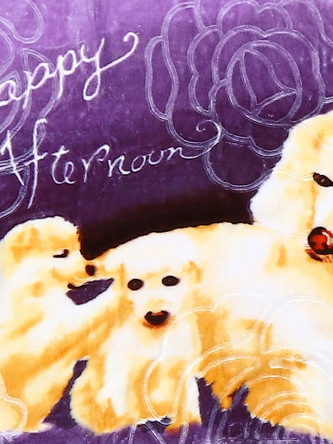 Printed Baby Blanket for Mild Winter -1 Ply - Image 3