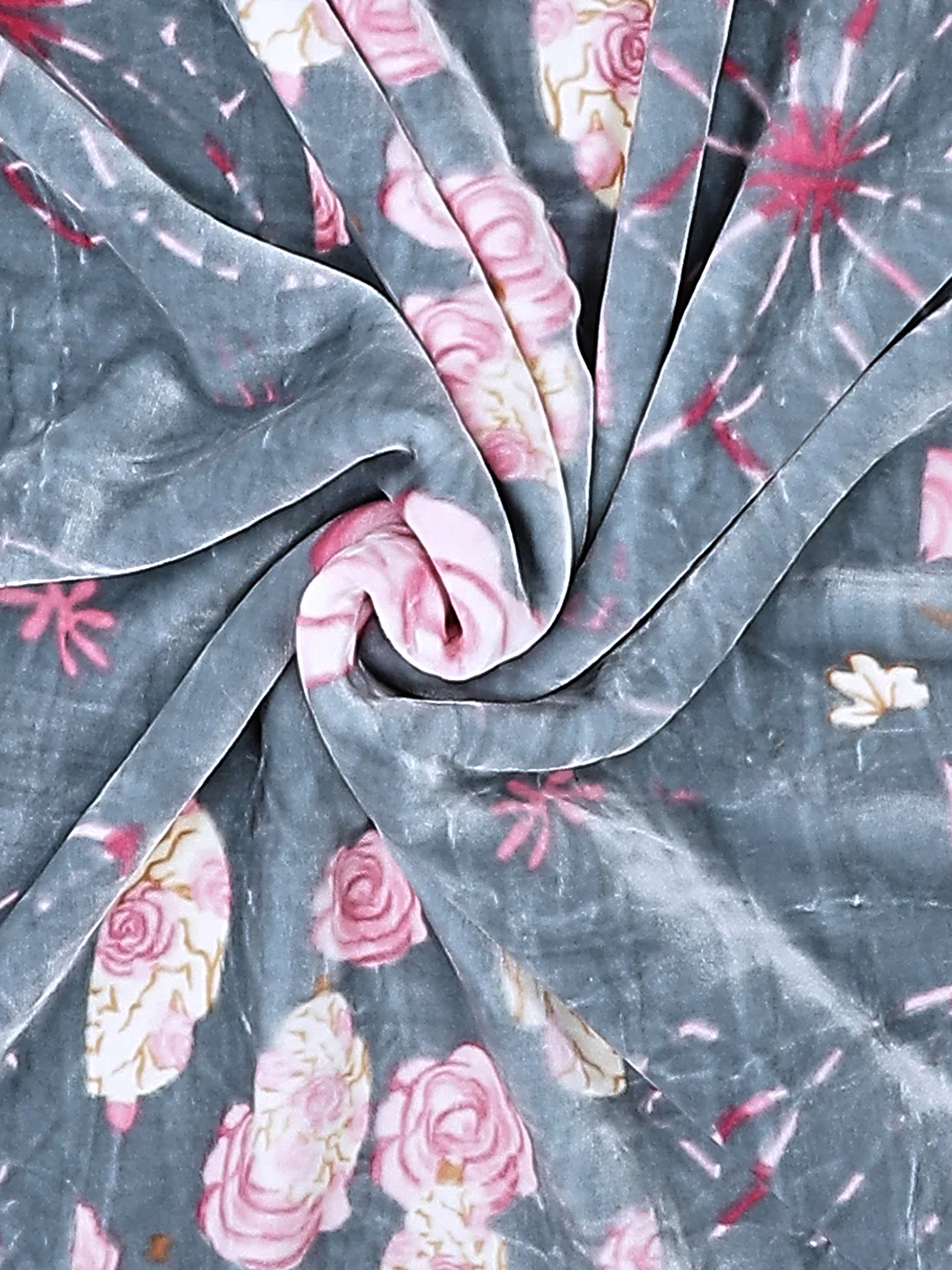 Printed Single Bed Blanket for Mild Winter -2 Ply - Image 7