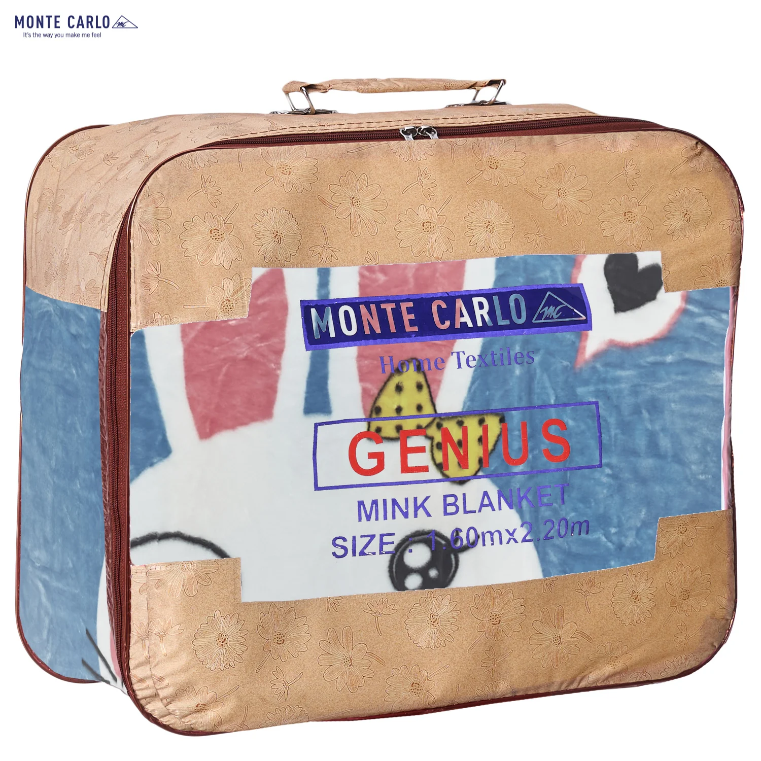 Printed Single Bed Blanket for Mild Winter -2 Ply - Image 7