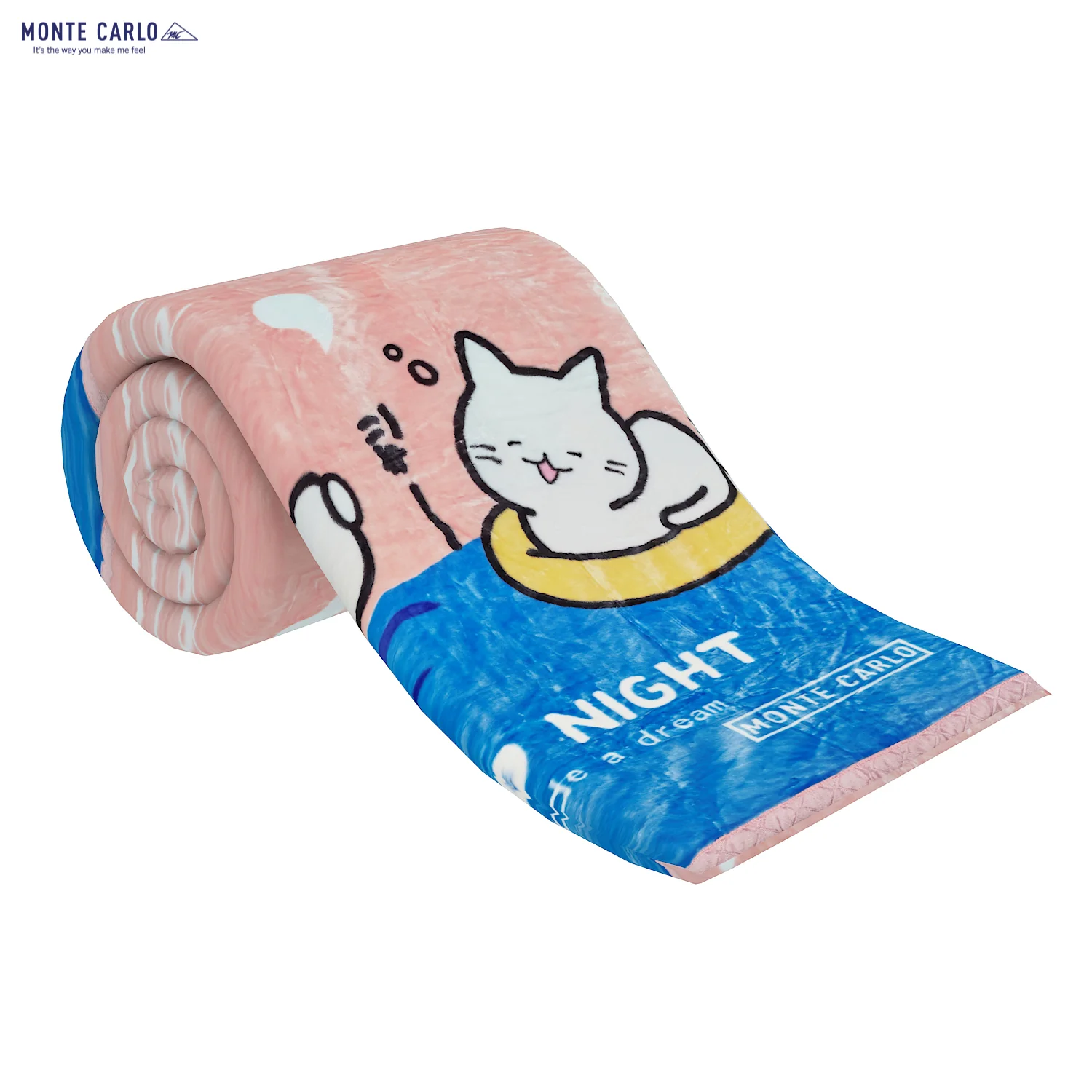 Printed Single Bed Blanket for Mild Winter -2 Ply - Image 4
