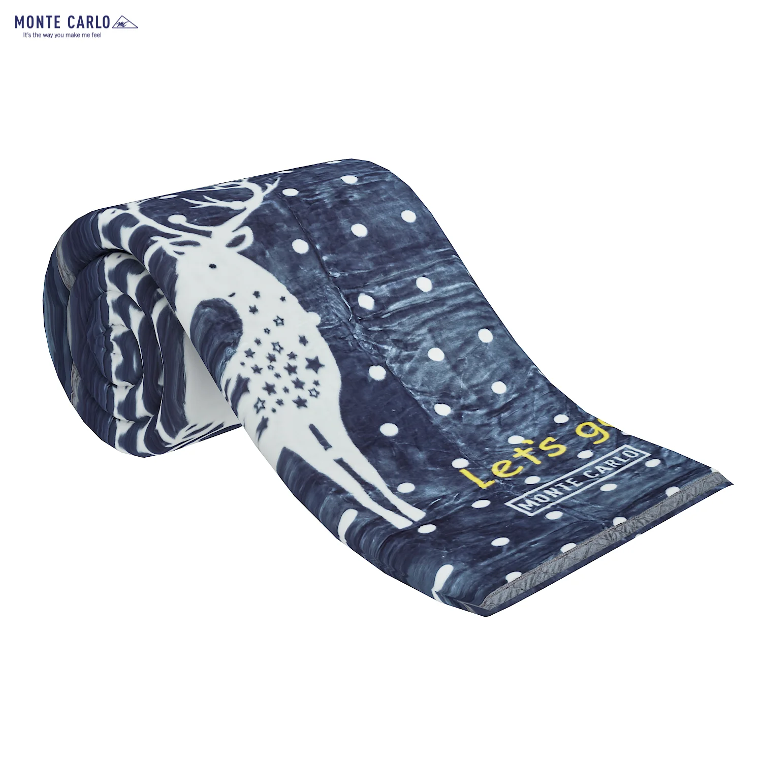 Printed Single Bed Blanket for Mild Winter -2 Ply - Image 4