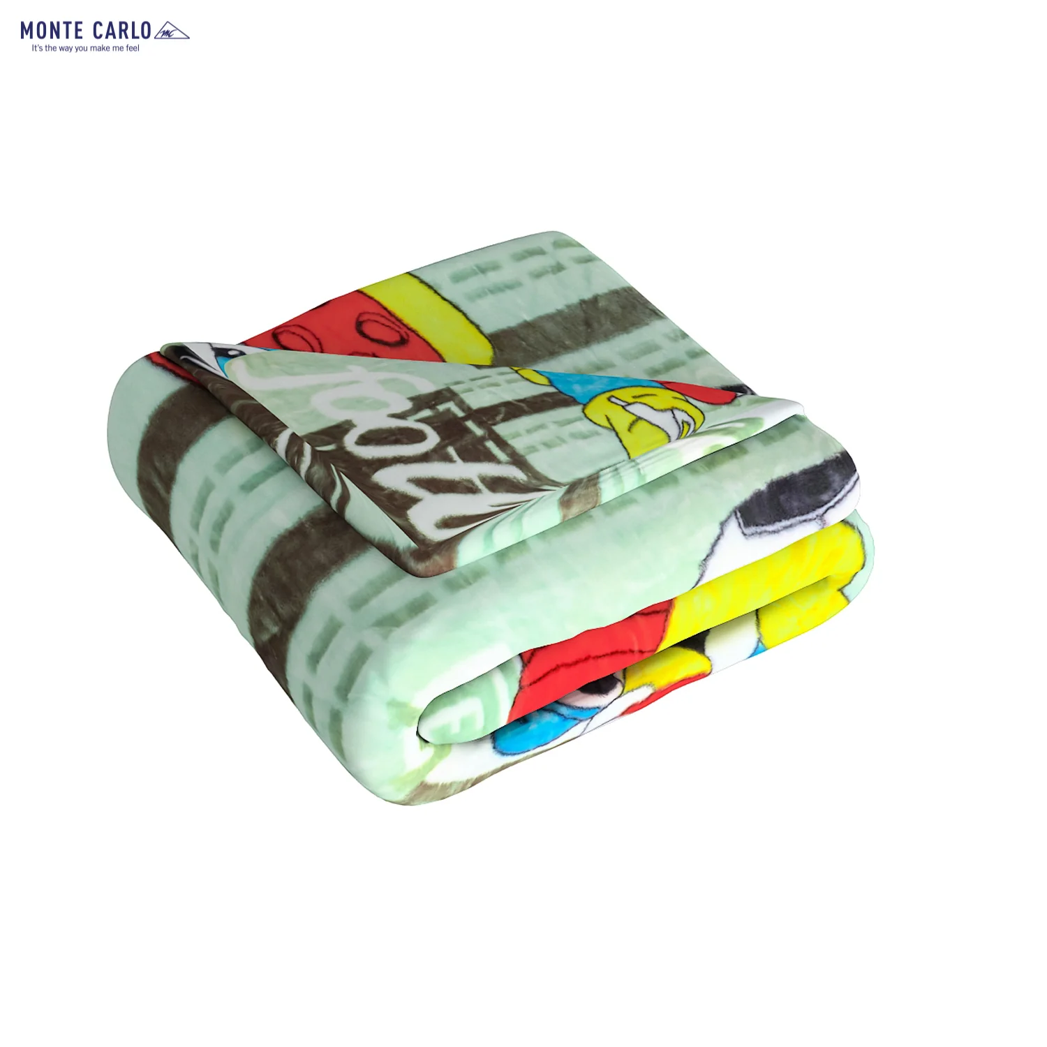 Printed Single Bed Blanket for Mild Winter -2 Ply - Image 5