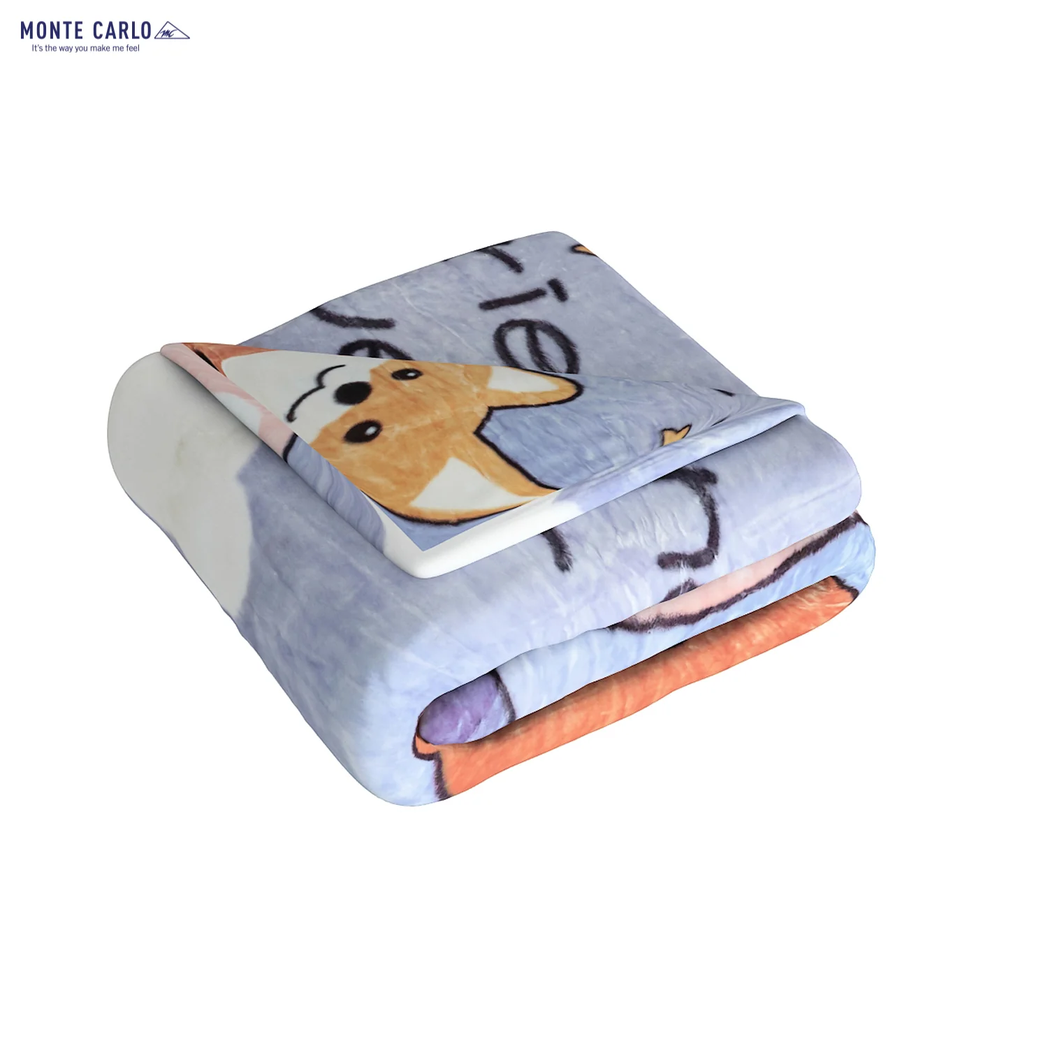 Printed Single Bed Blanket for Mild Winter -2 Ply - Image 5