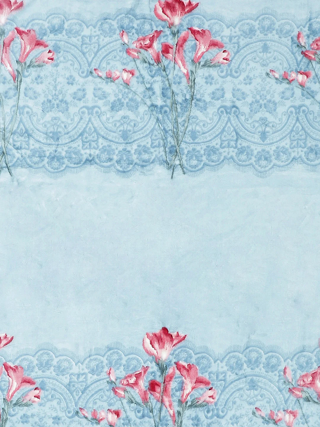 Printed Single Bed Blanket for Mild Winter -2 Ply - Image 6