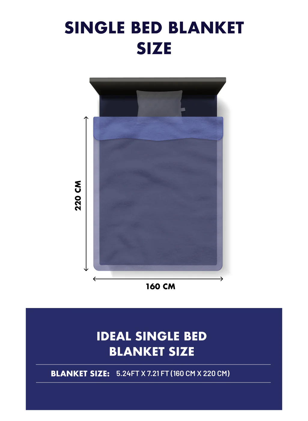 Printed Single Bed Blanket for Mild Winter -2 Ply - Image 9