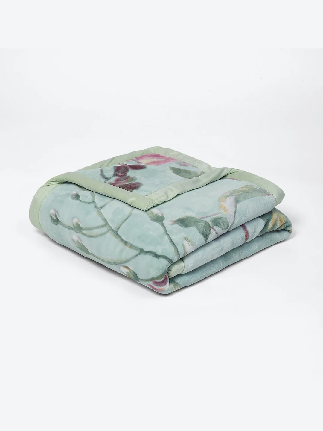 Printed Single Bed Blanket for Mild Winter -2 Ply - Image 5