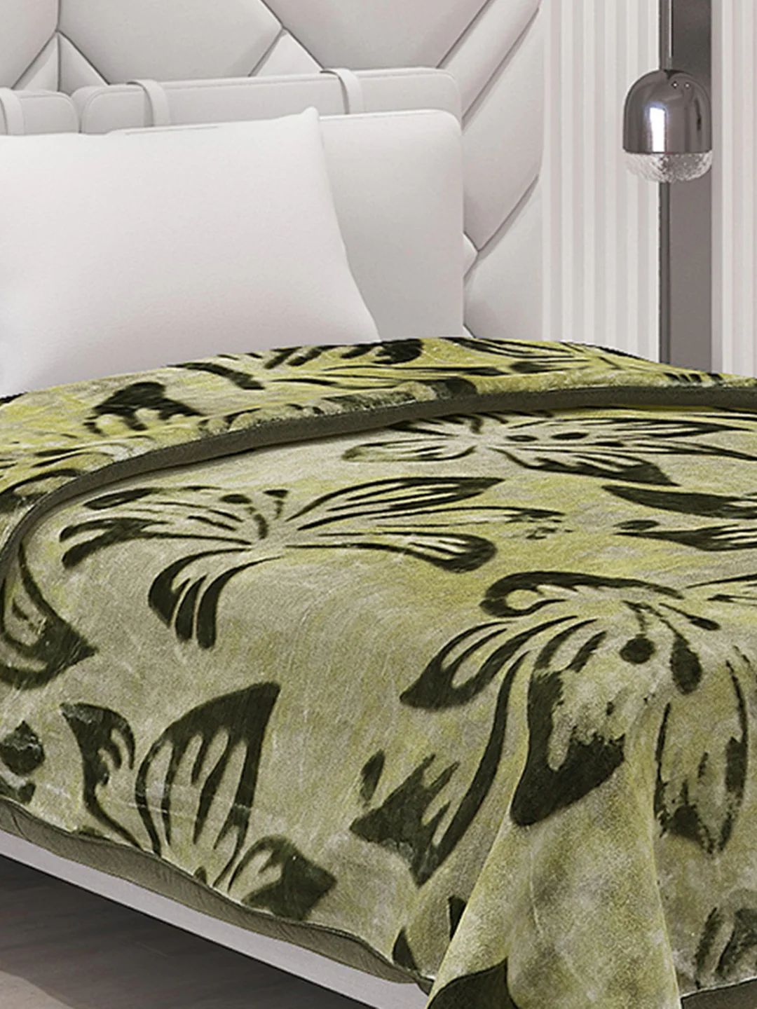 Printed Single Bed Blanket for Mild Winter -2 Ply - Image 4