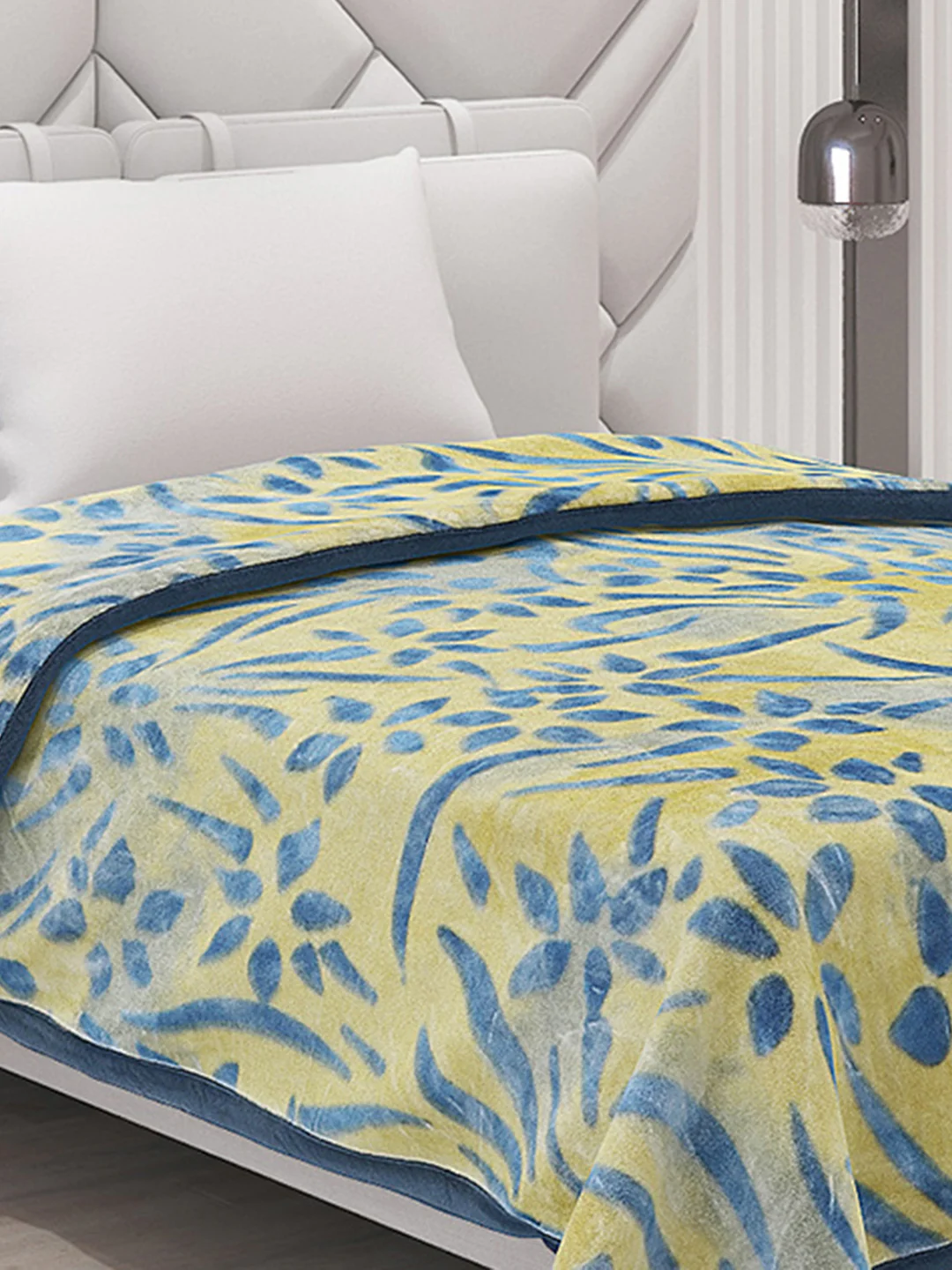 Printed Single Bed Blanket for Mild Winter -2 Ply - Image 4