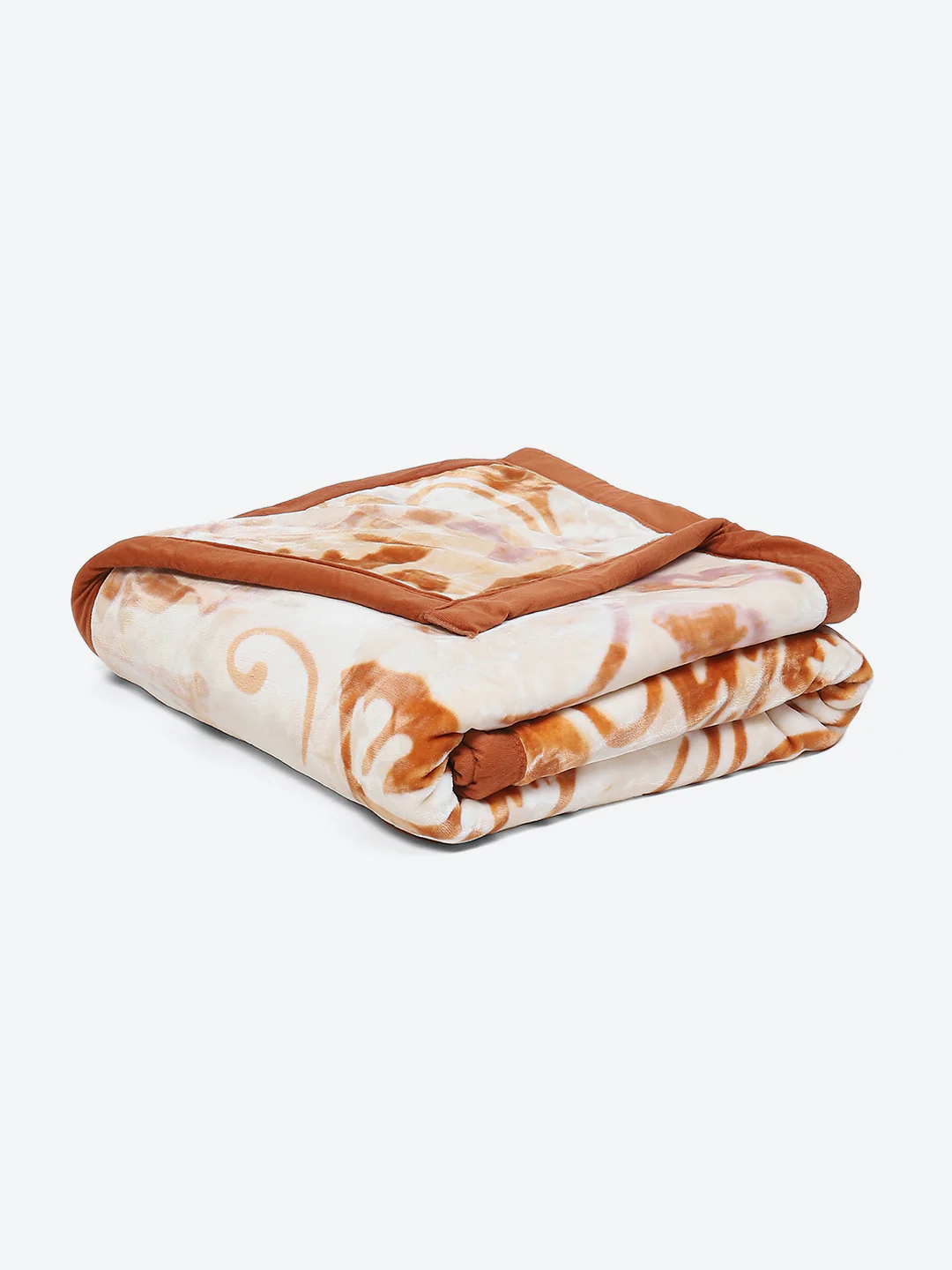Printed Single Bed Blanket for Mild Winter -2 Ply - Image 5