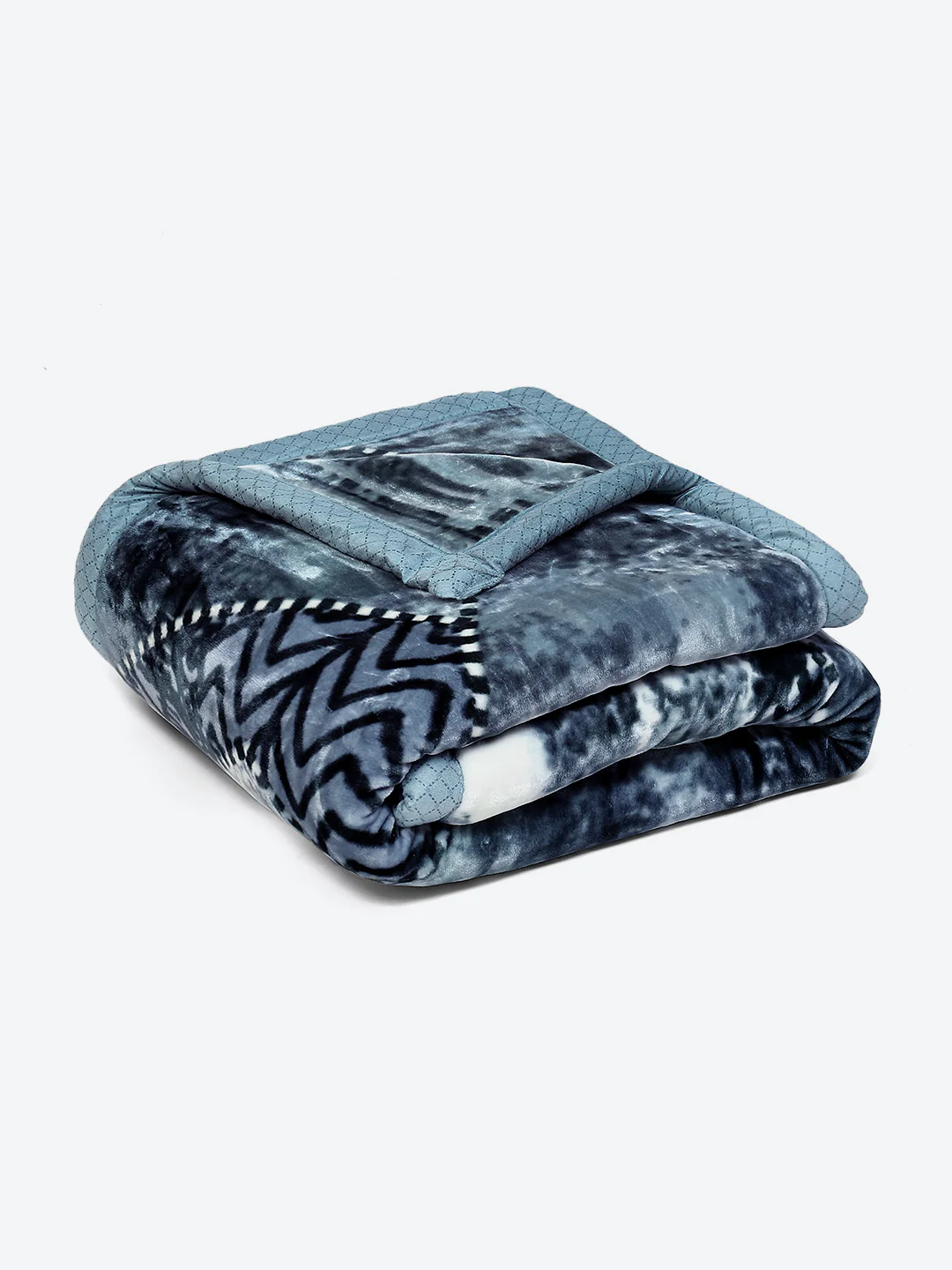 Printed Single Bed Blanket for Mild Winter -2 Ply - Image 5