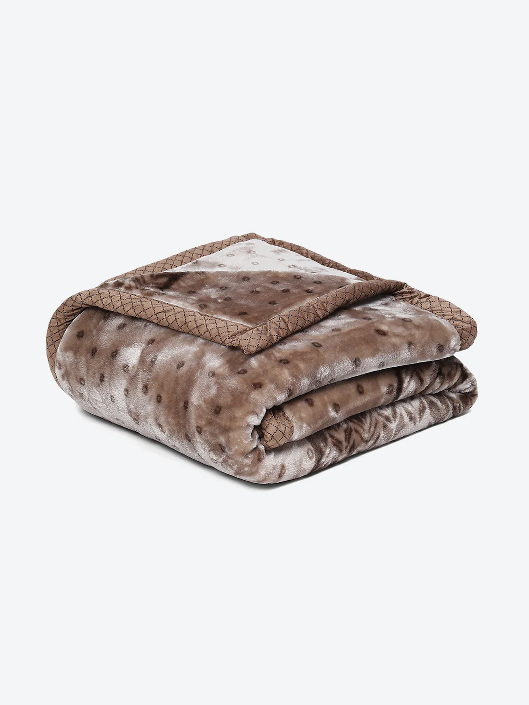 Printed Single Bed Blanket for Mild Winter -2 Ply - Image 5