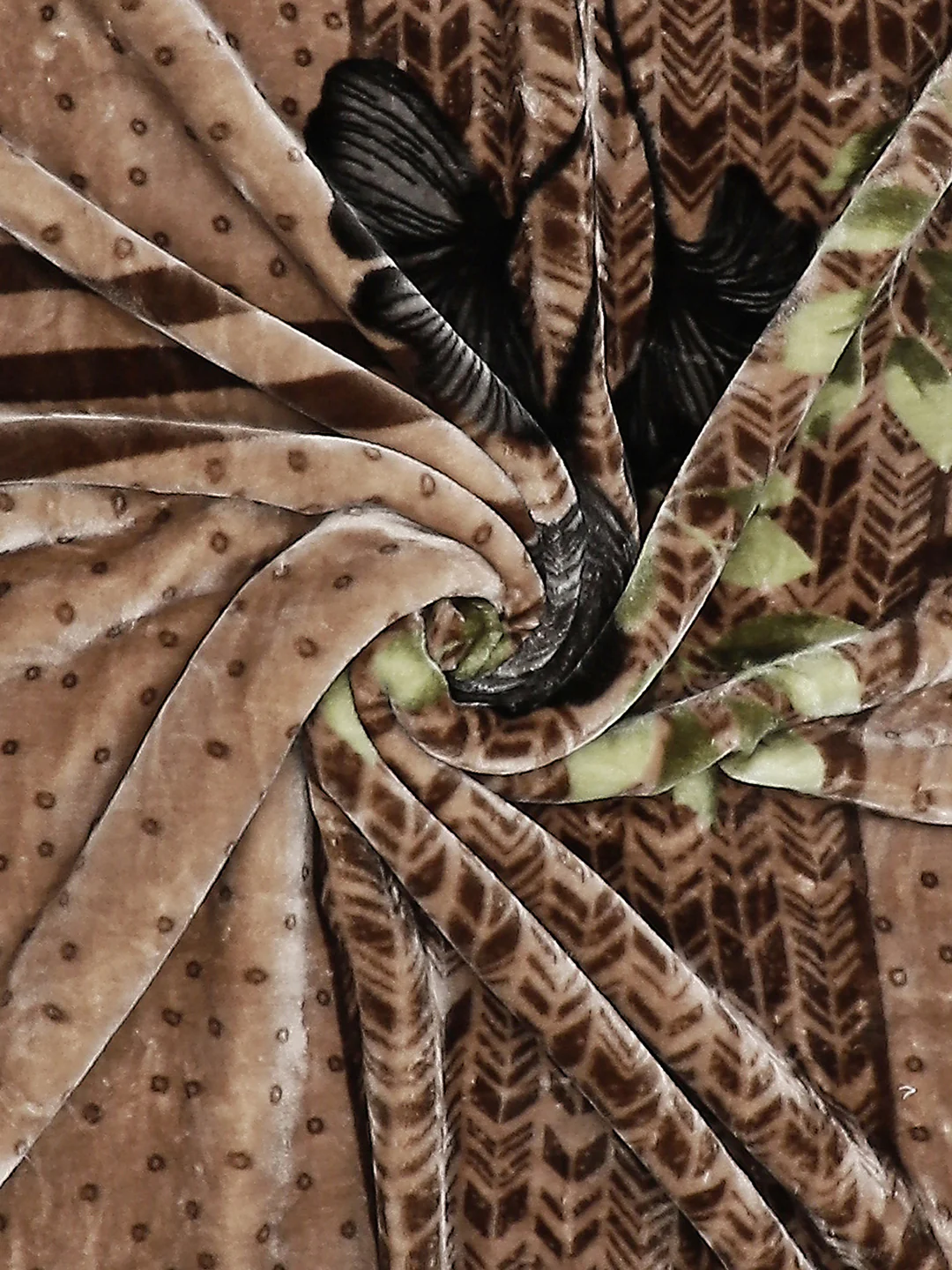 Printed Single Bed Blanket for Mild Winter -2 Ply - Image 7