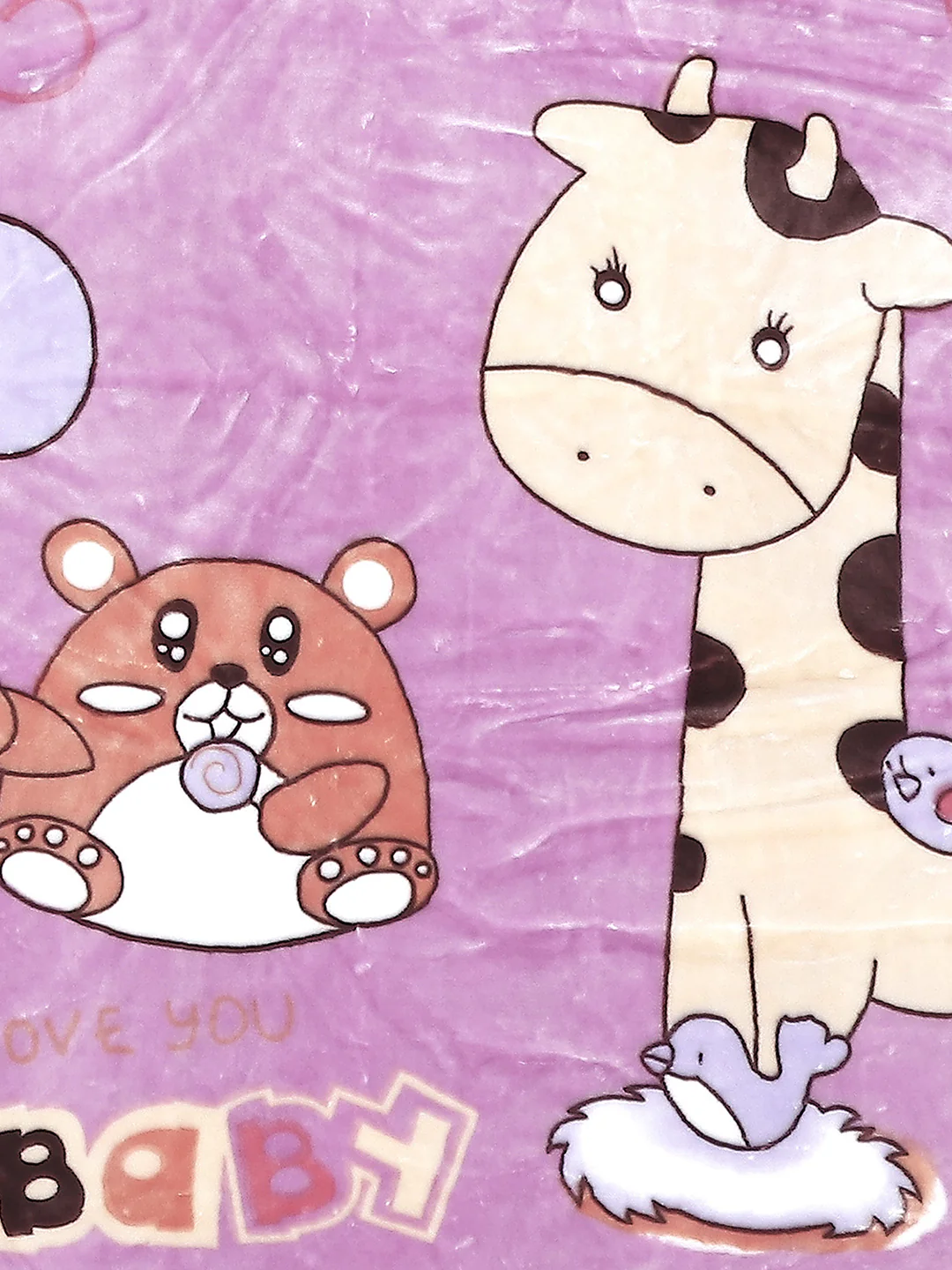 Printed Baby Blanket for Mild Winter -2 Ply - Image 4