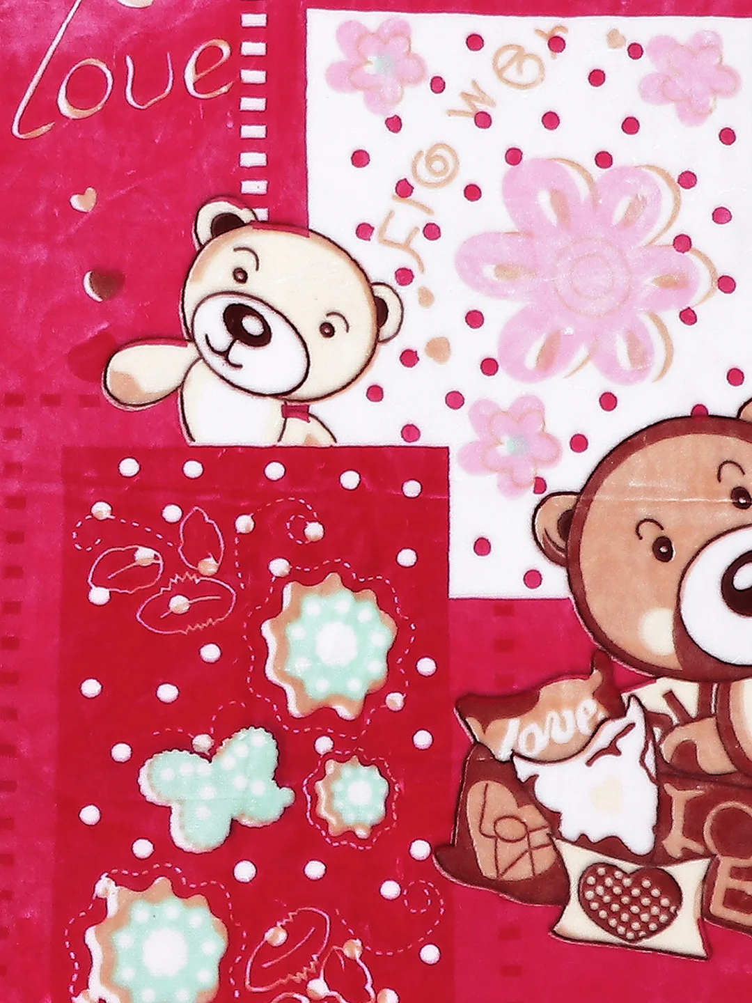 Printed Baby Blanket for Mild Winter -2 Ply - Image 4