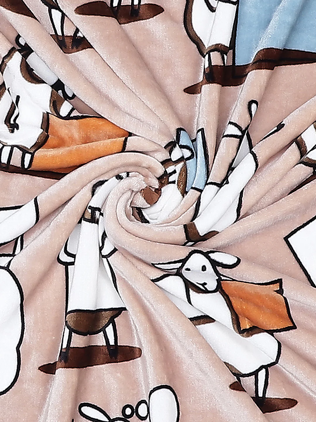 Printed Baby Blanket for Mild Winter -2 Ply - Image 5