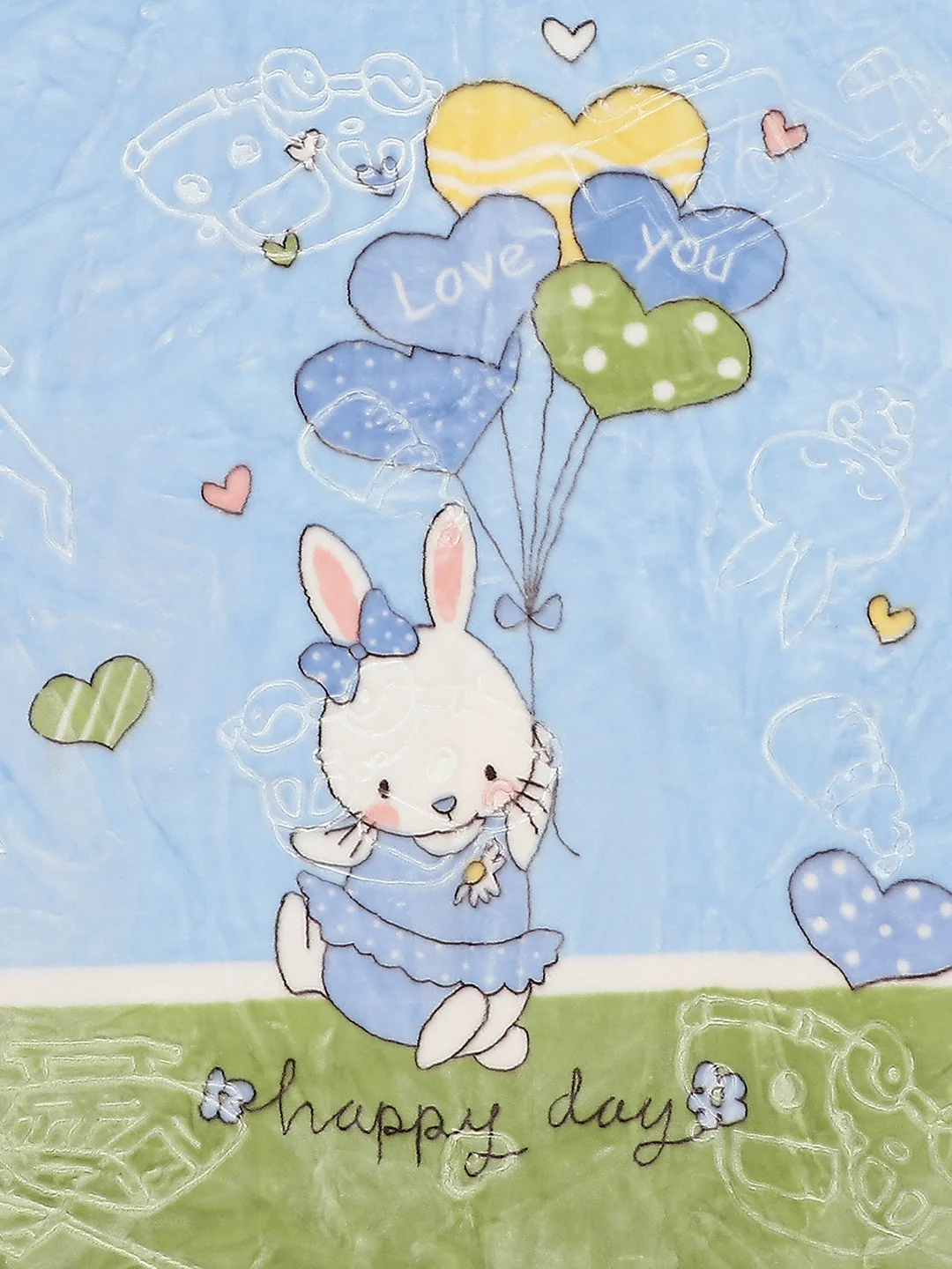 Printed Baby Blanket for Mild Winter -2 Ply - Image 4