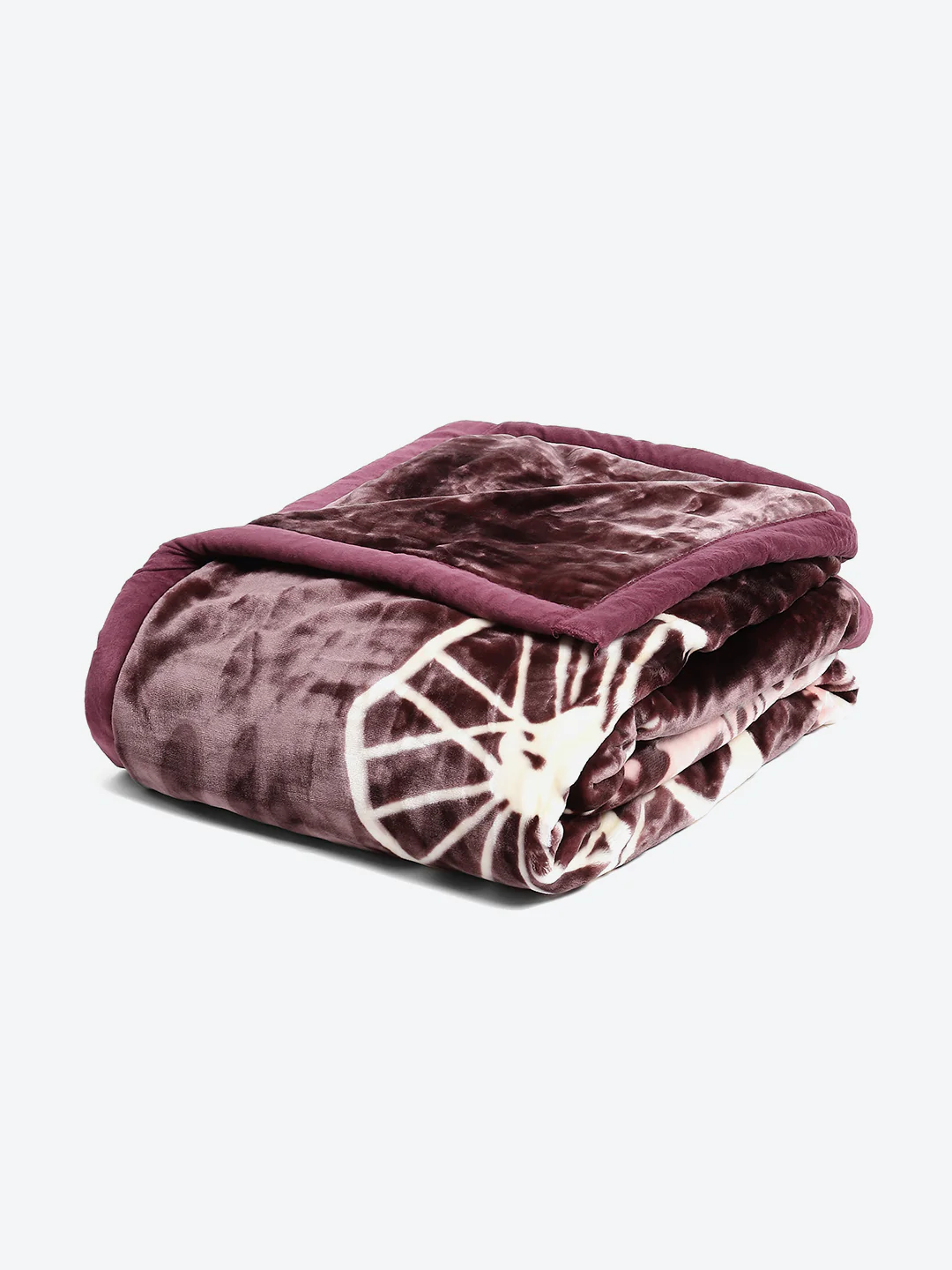 Printed Single Bed Blanket for Mild Winter -2 Ply - Image 5
