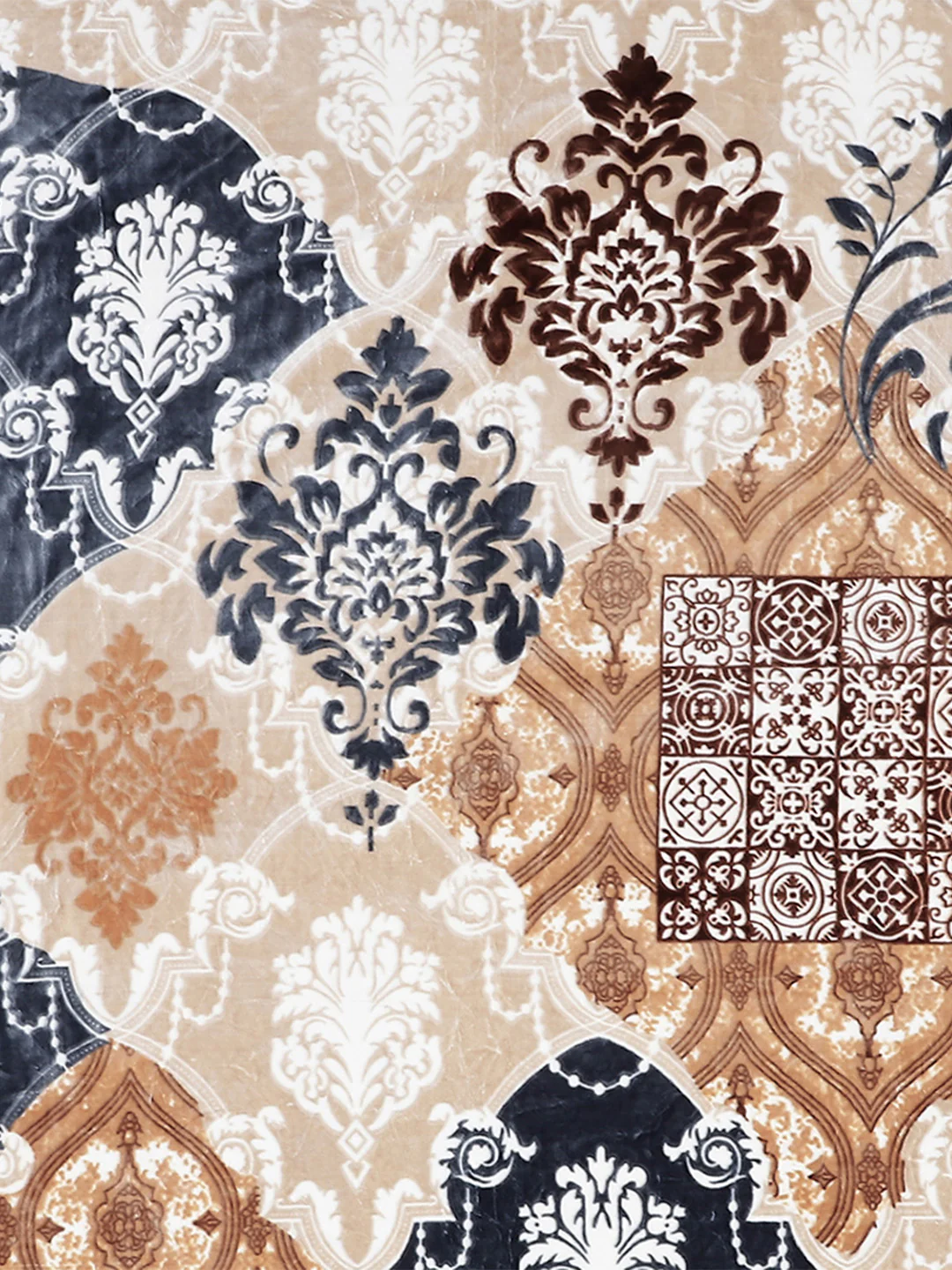 Printed Single Bed Blanket for Mild Winter -2 Ply - Image 6