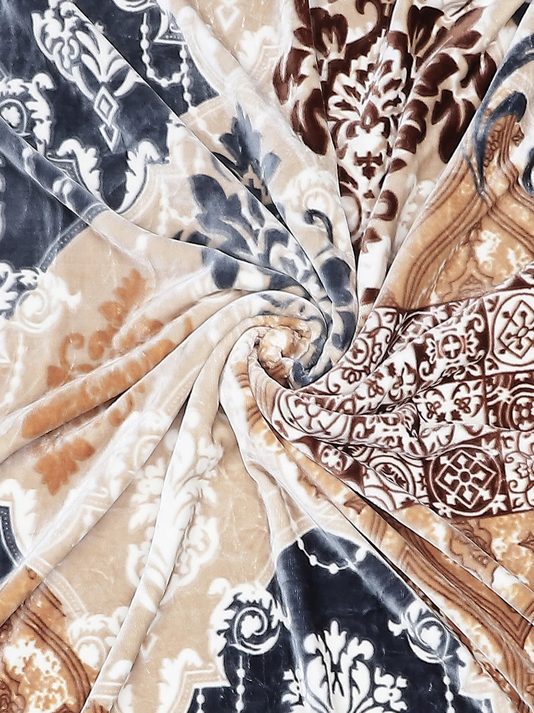Printed Single Bed Blanket for Mild Winter -2 Ply - Image 7