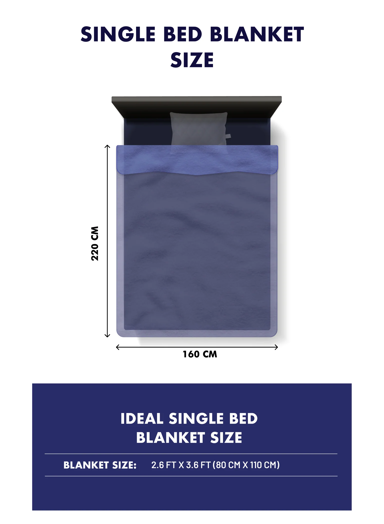 Printed Single Bed Blanket for Mild Winter -2 Ply - Image 9