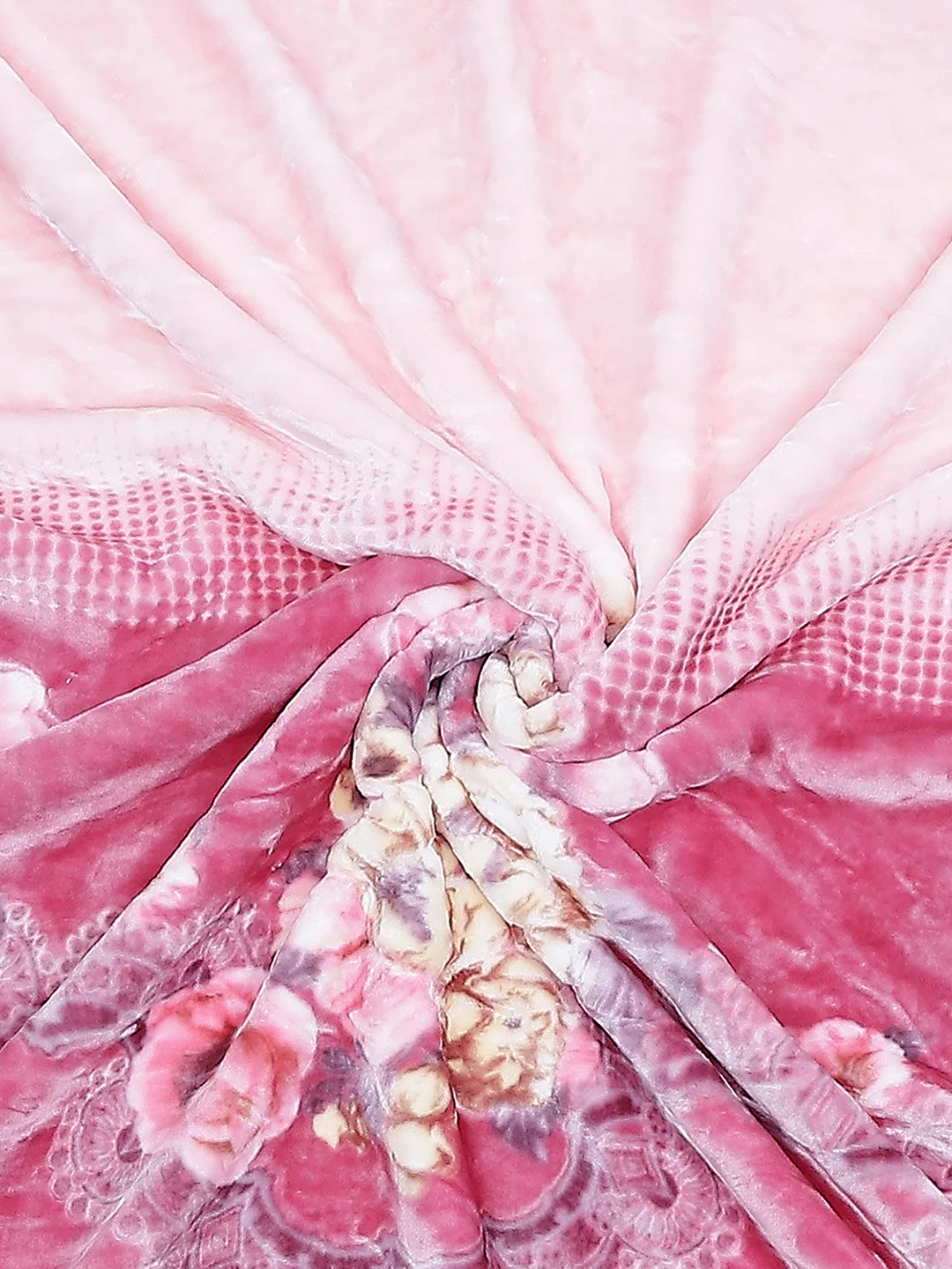 Printed Single Bed Blanket for Mild Winter -2 Ply - Image 11