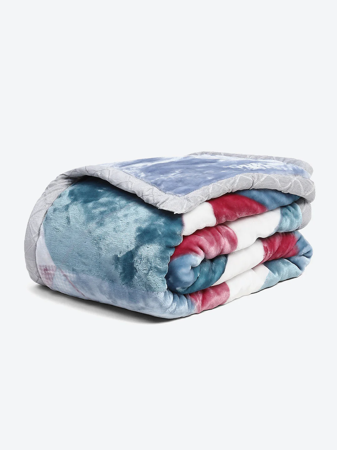 Printed Single Bed Blanket for Mild Winter -2 Ply - Image 7