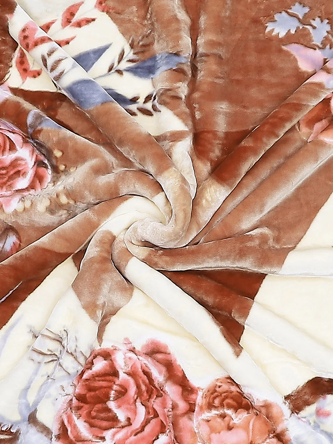 Printed Single Bed Blanket for Mild Winter -2 Ply - Image 11