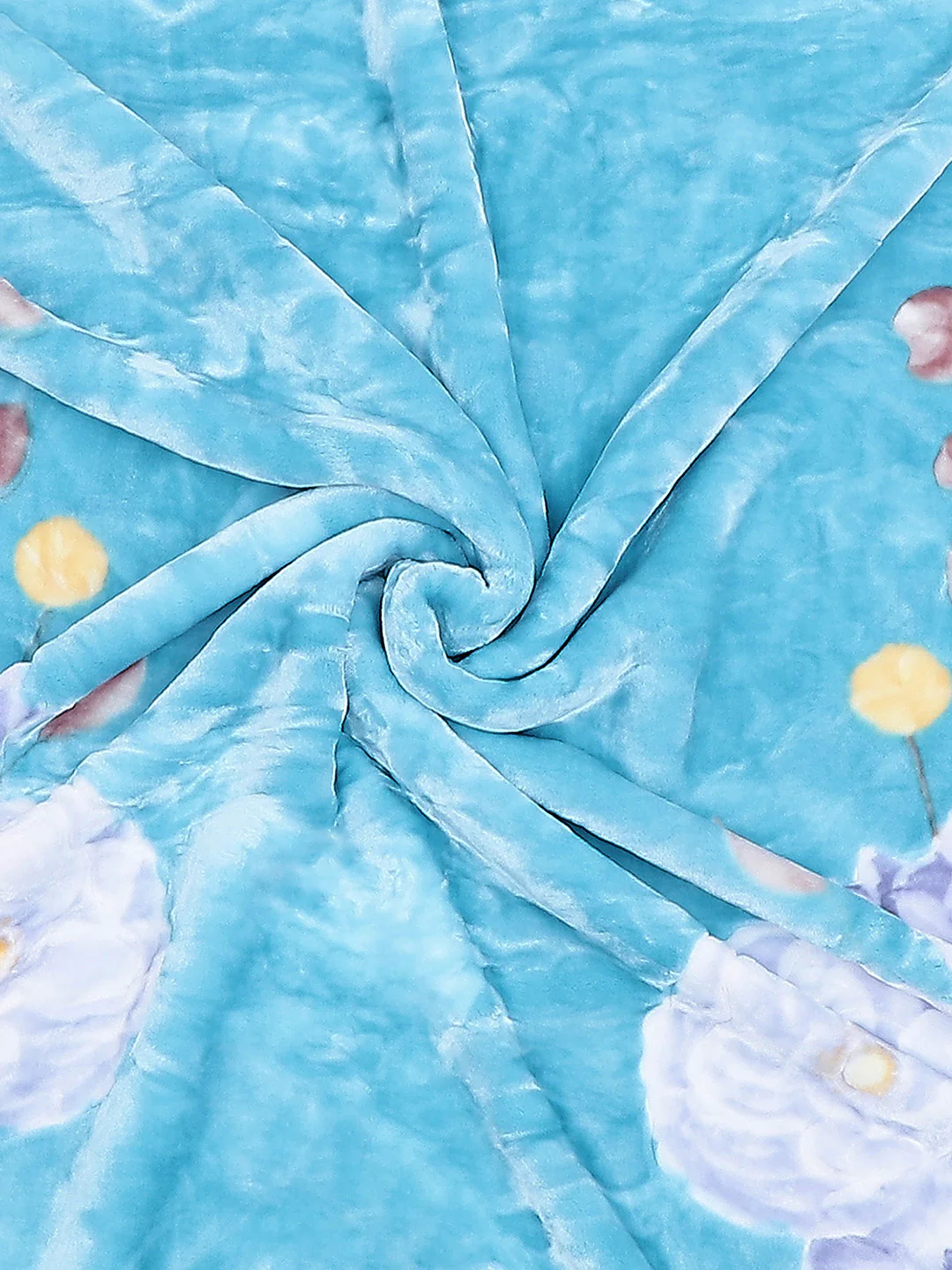 Printed Single Bed Blanket for Mild Winter -2 Ply - Image 11