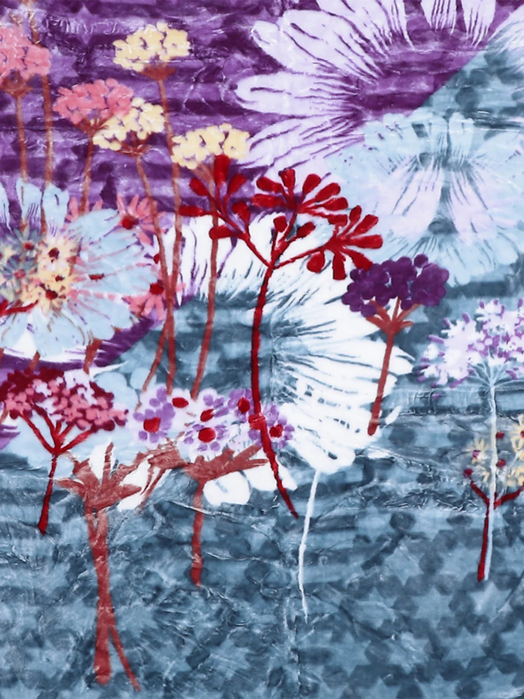 Printed Single Bed Blanket for Mild Winter -2 Ply - Image 8