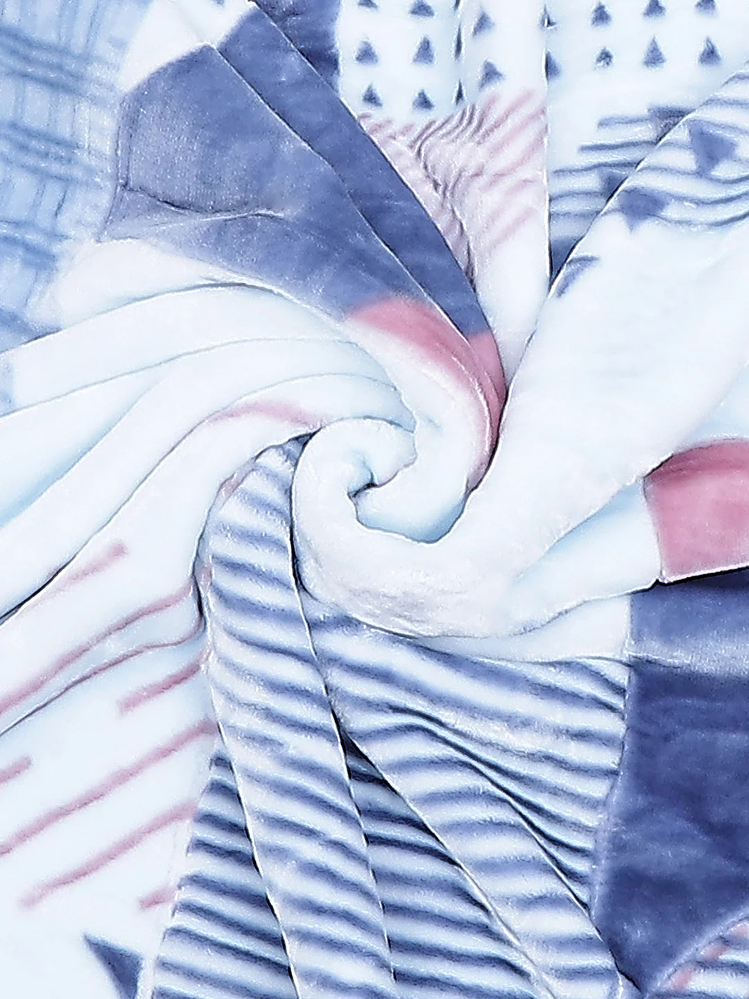 Printed Single Bed Blanket for Mild Winter -2 Ply - Image 11