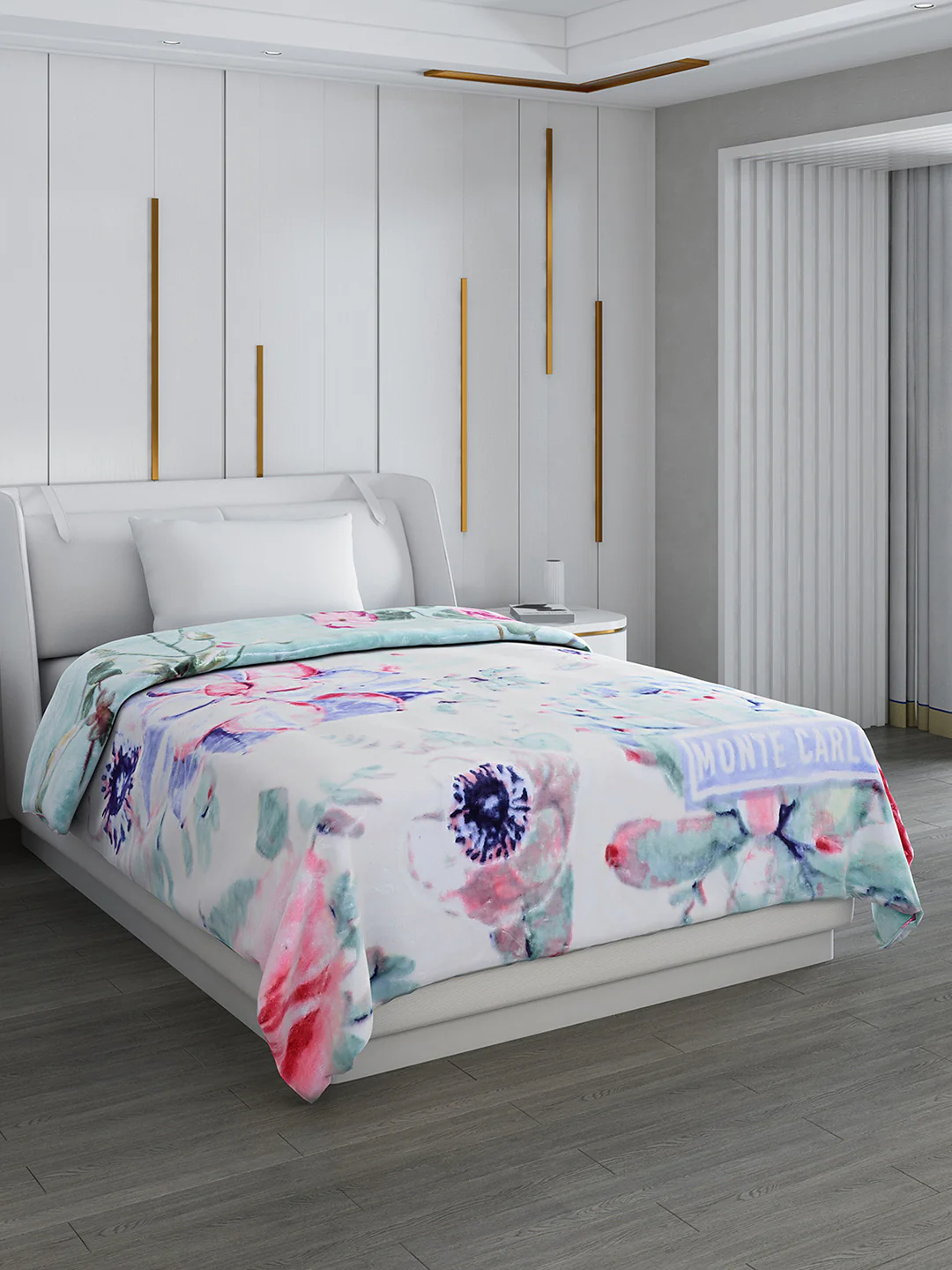 Printed Single Bed Blanket for Mild Winter -2 Ply - Image 5