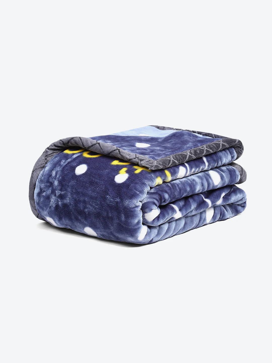Printed Single Bed Blanket for Mild Winter -2 Ply - Image 5