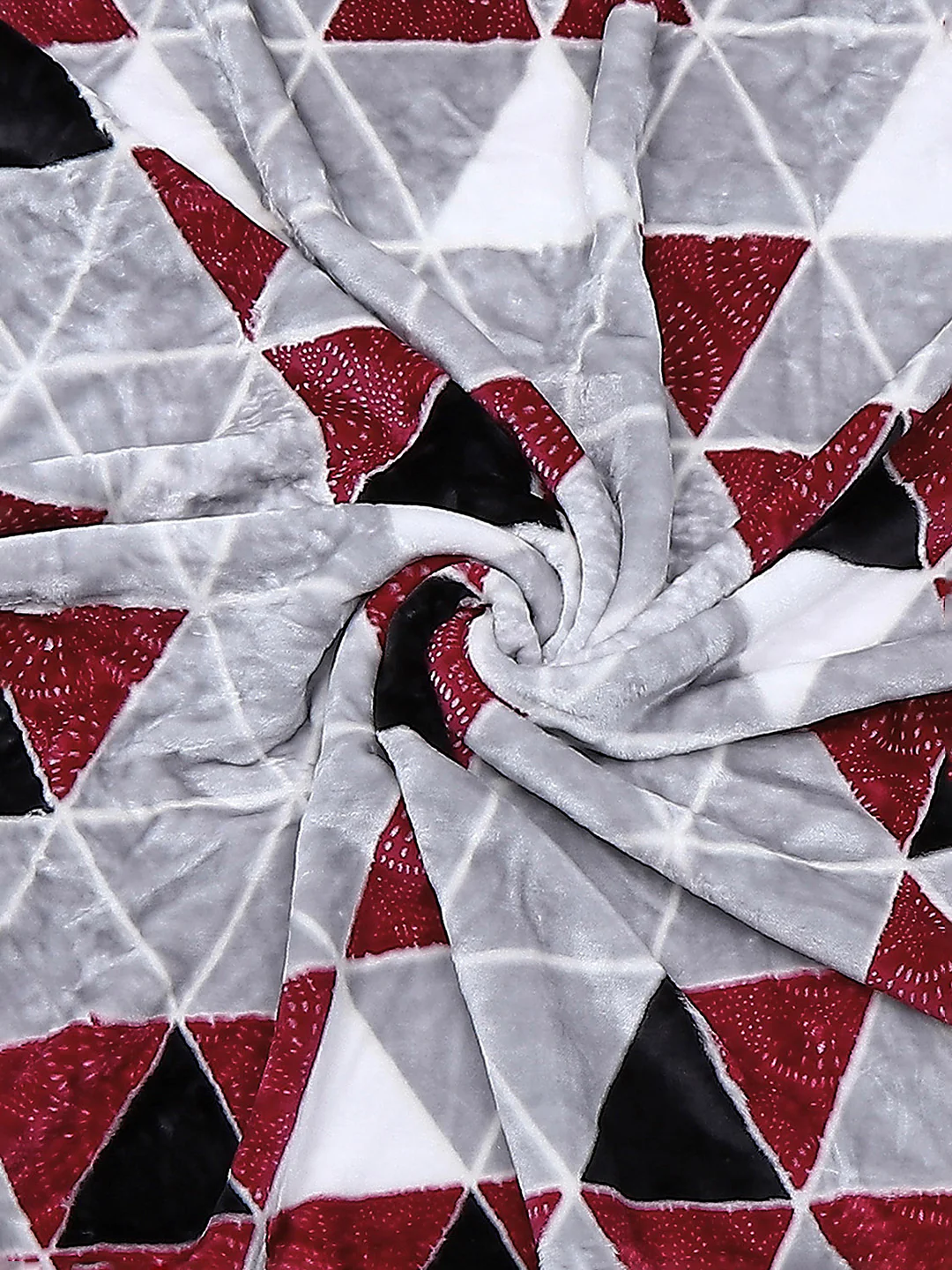 Printed Single Bed Blanket for Mild Winter -2 Ply - Image 7
