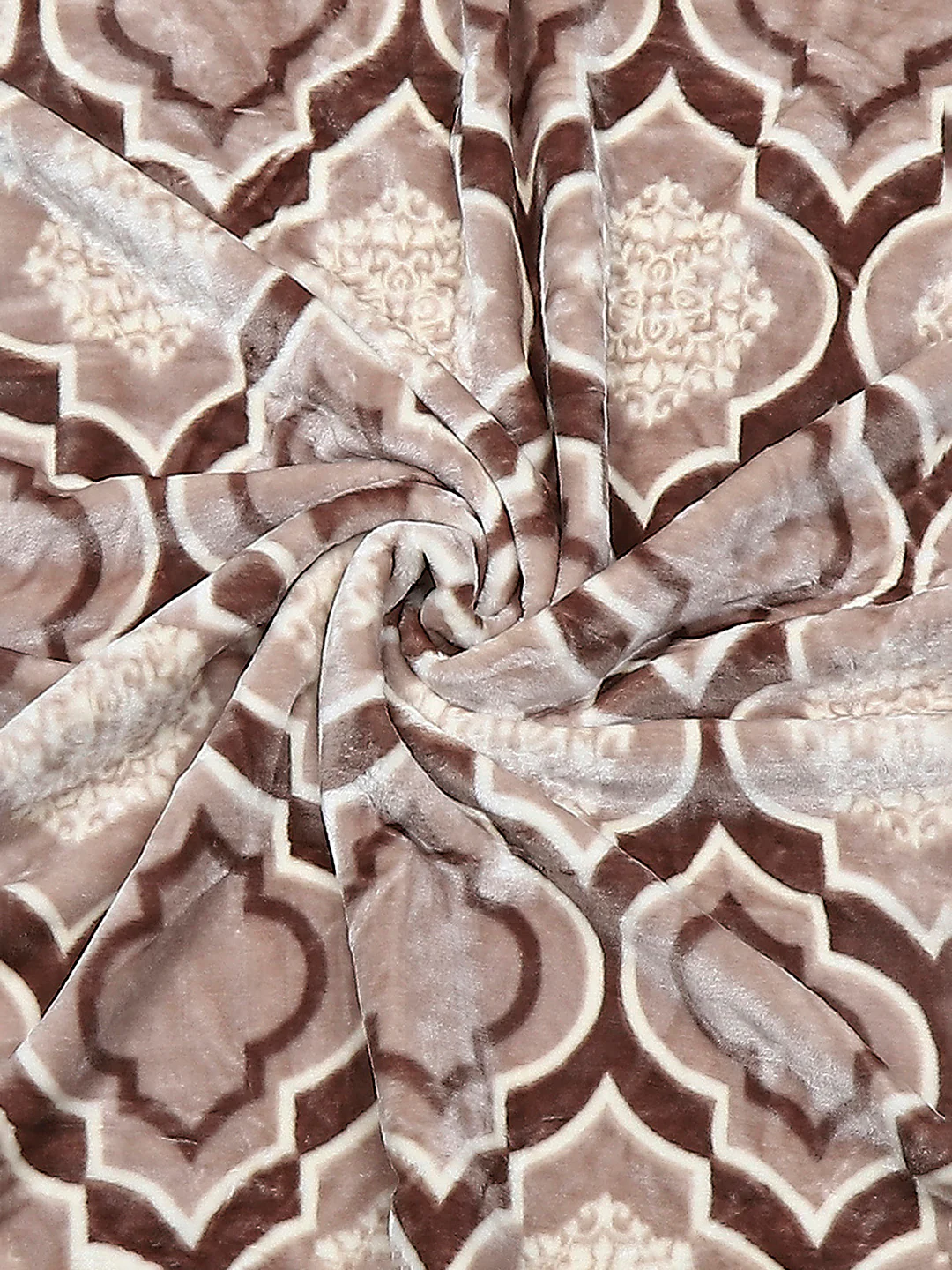 Printed Single Bed Blanket for Mild Winter -2 Ply - Image 7