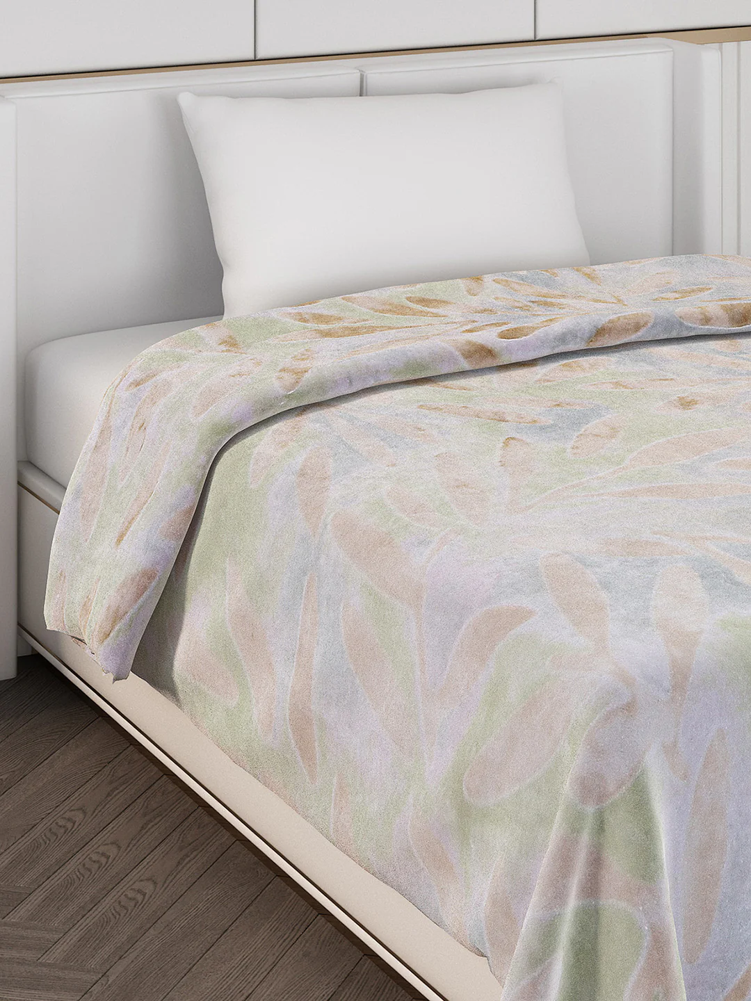 Printed Single Bed Blanket for Mild Winter -2 Ply - Image 4