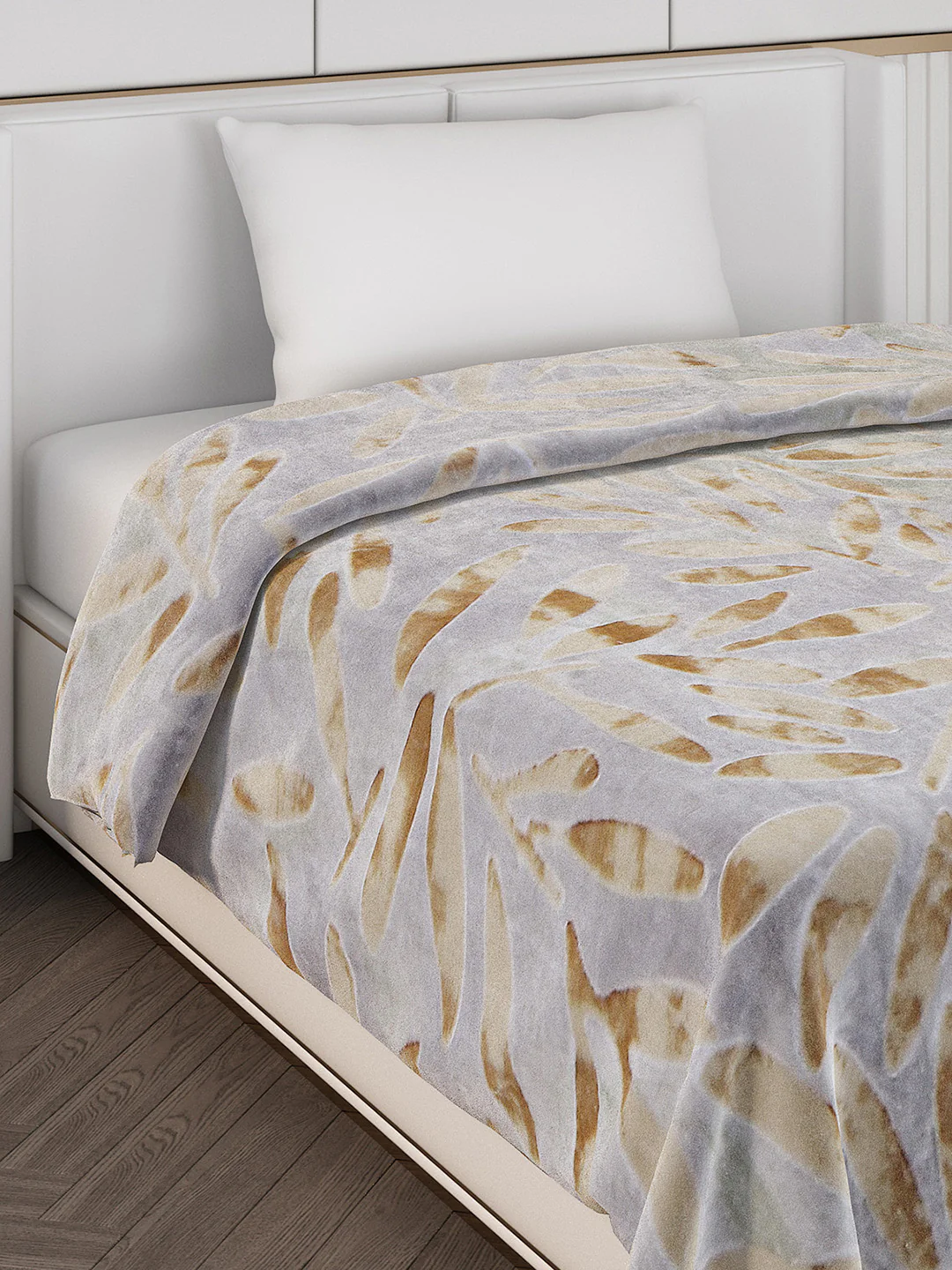Printed Single Bed Blanket for Mild Winter -2 Ply - Image 4