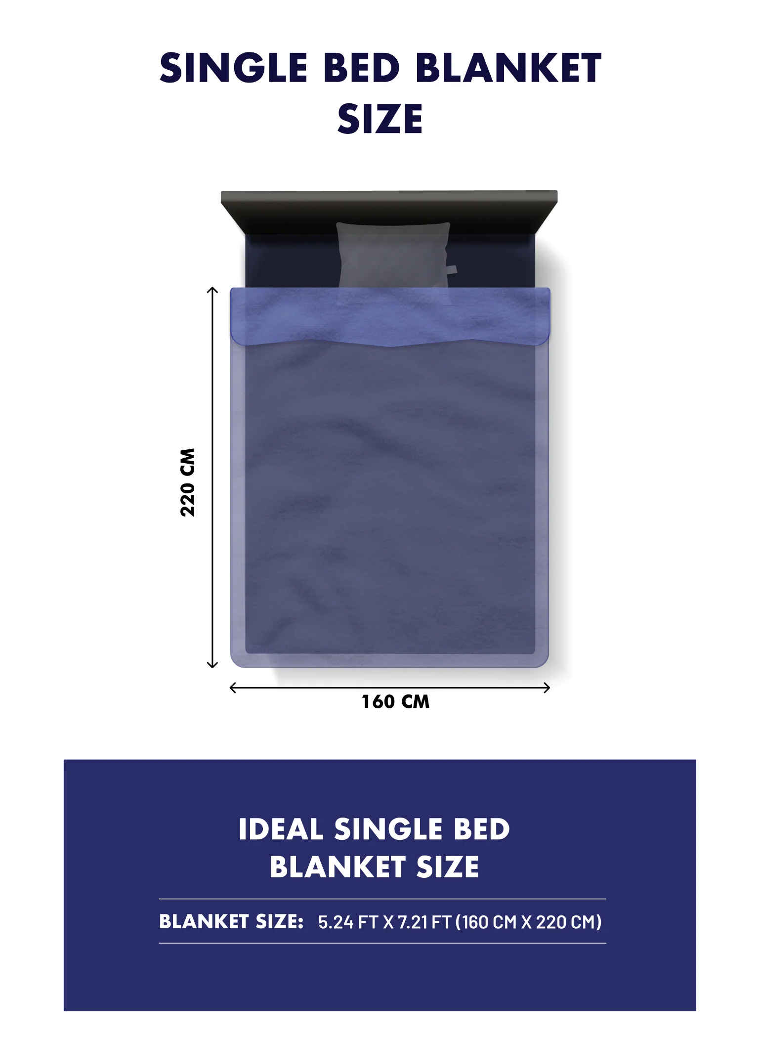 Printed Single Bed Blanket for Mild Winter -2 Ply - Image 9