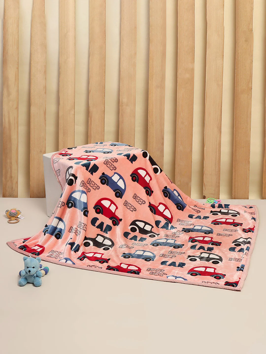 Printed Baby Blanket for Mild Winter -2 Ply - Image 2