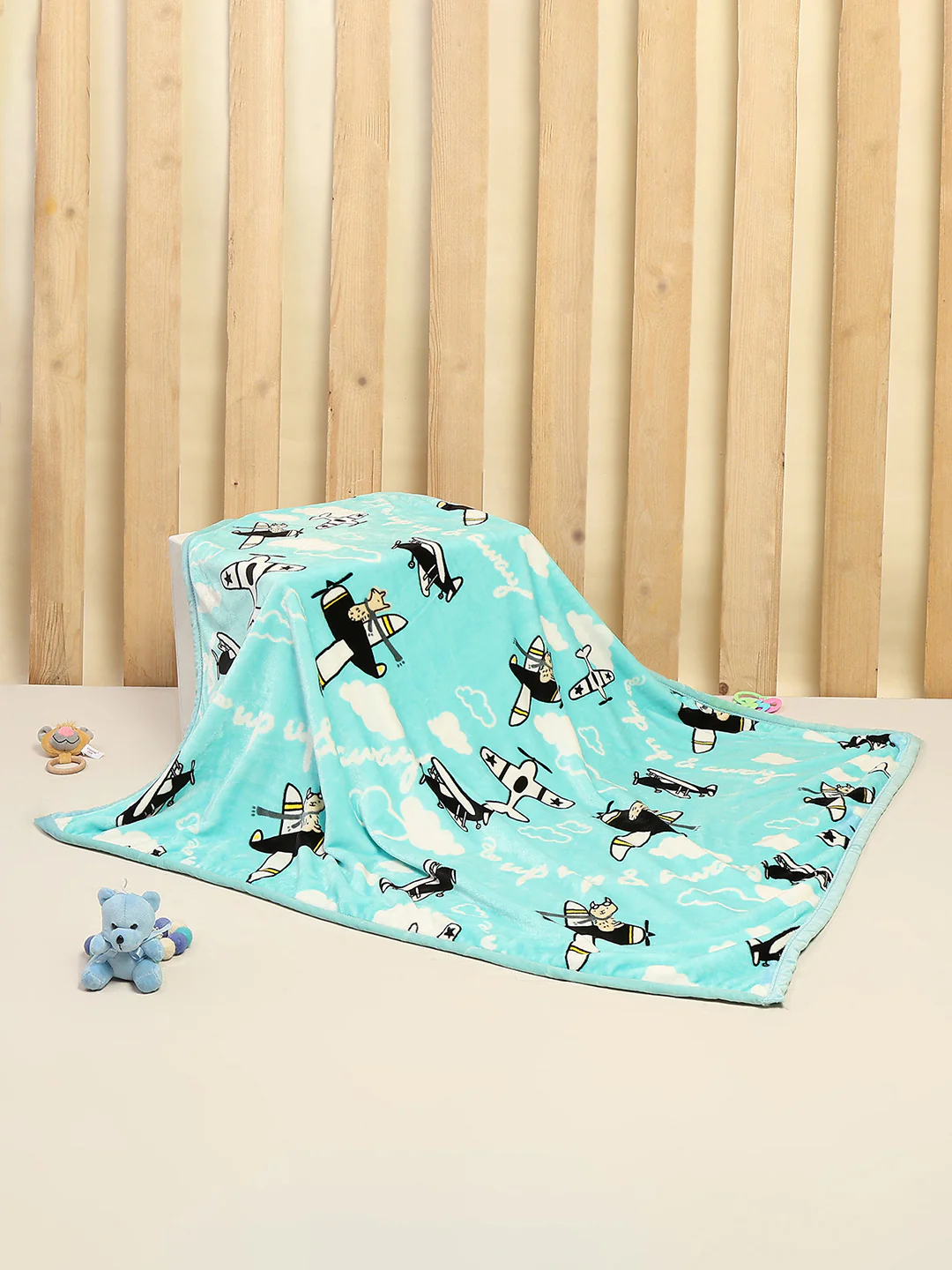 Printed Baby Blanket for Mild Winter -2 Ply - Image 2